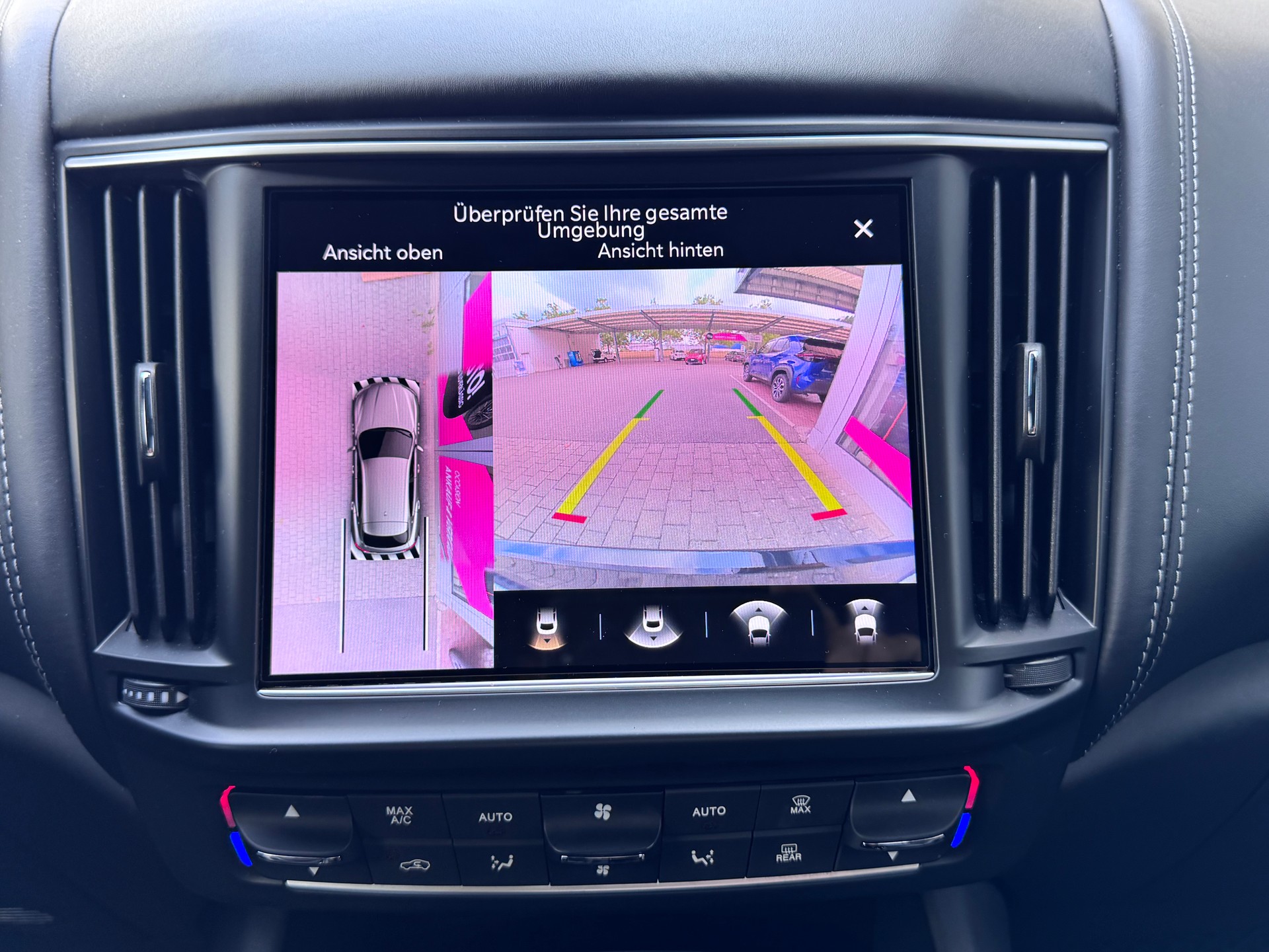 MASERATI Levante 3.0 V6 Modena+Automat+4x4+LED Scheinwerfer+Leder+Sitzheizung+ACC+360°Kamera+Luftfahrwerk+Getönte Scheiben+Navi+21"ALU+-image-23