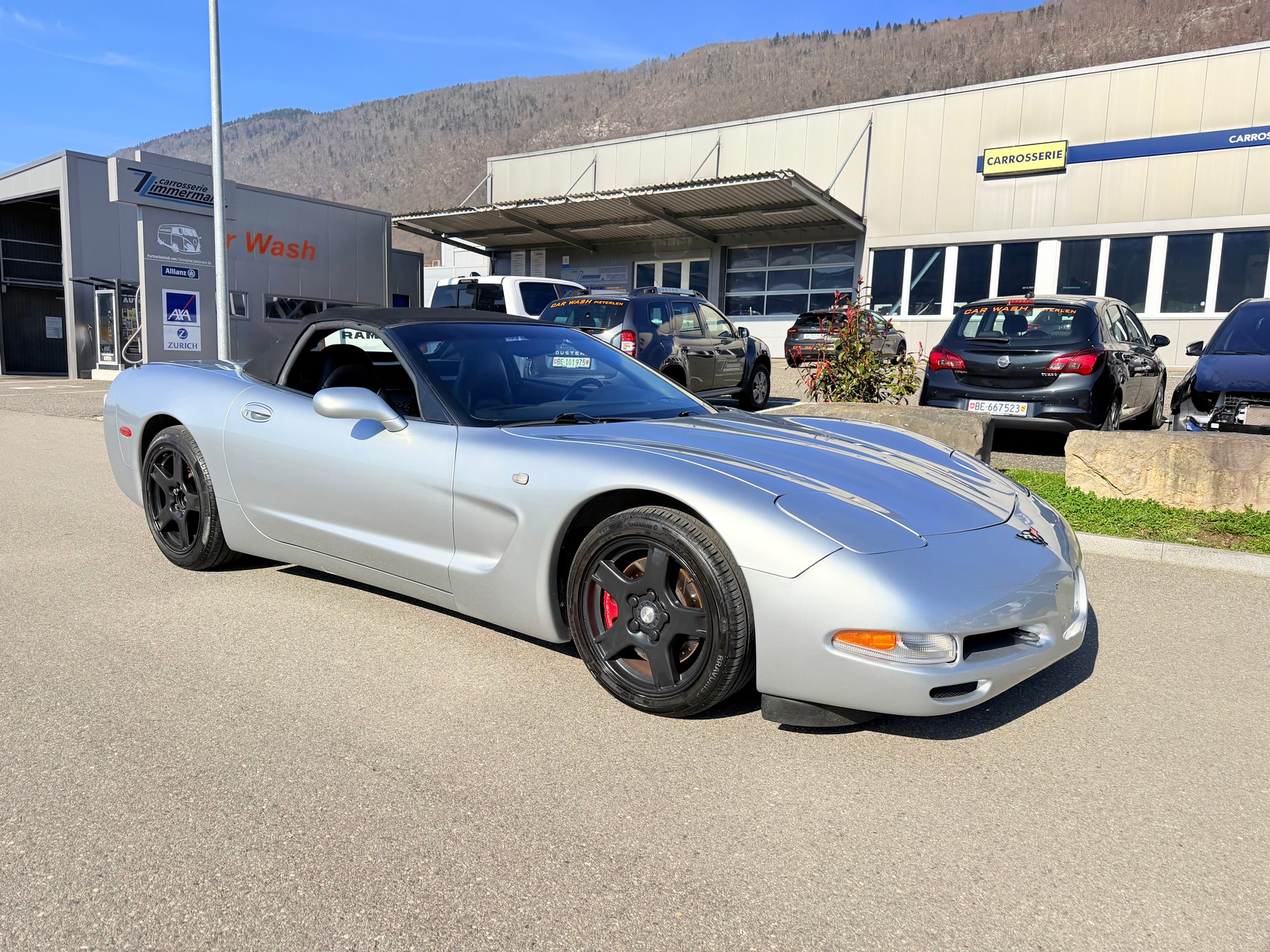 CHEVROLET CABRIO "HANDSCHALTER" 6 GANG. 344 PS. AB MFK UND AB SERVICE. CABRIO. PREIS 19`900.-