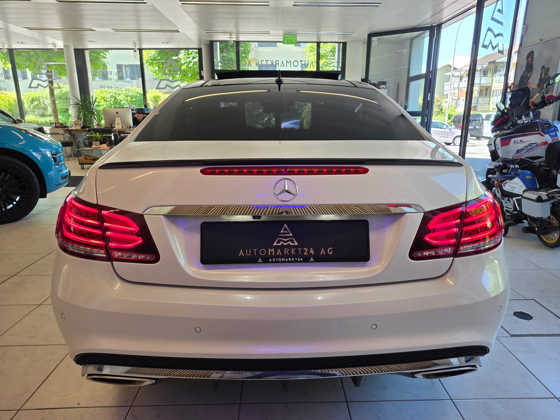 MERCEDES-BENZ E 500 V8 Coupé AMG-Line 4.7 Bitturbo ''SUPERSPRINT SPORTAUSPUFF''-image-13