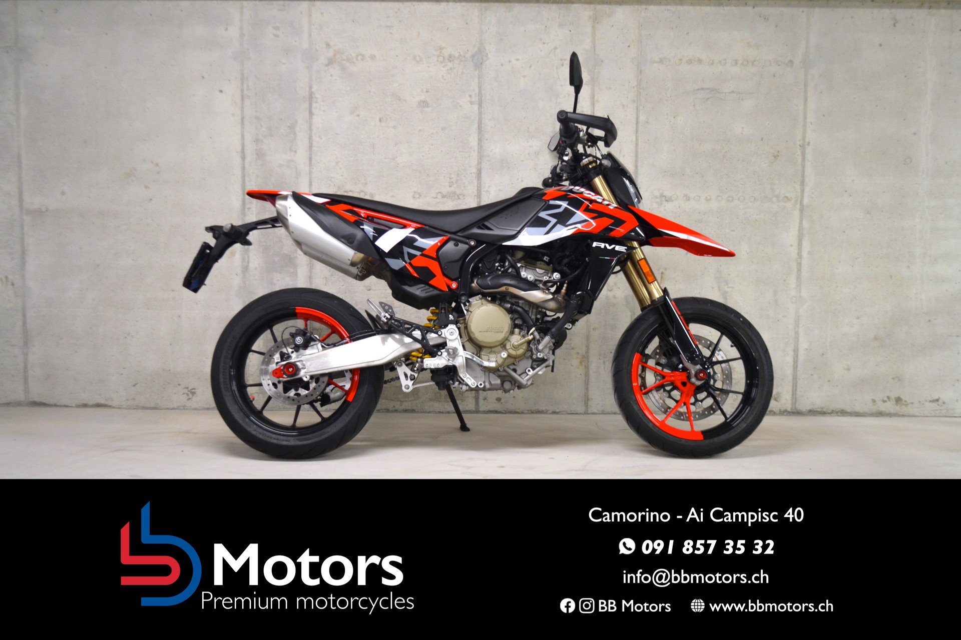 DUCATI Hypermotard 698 Mono RVE (35kW)