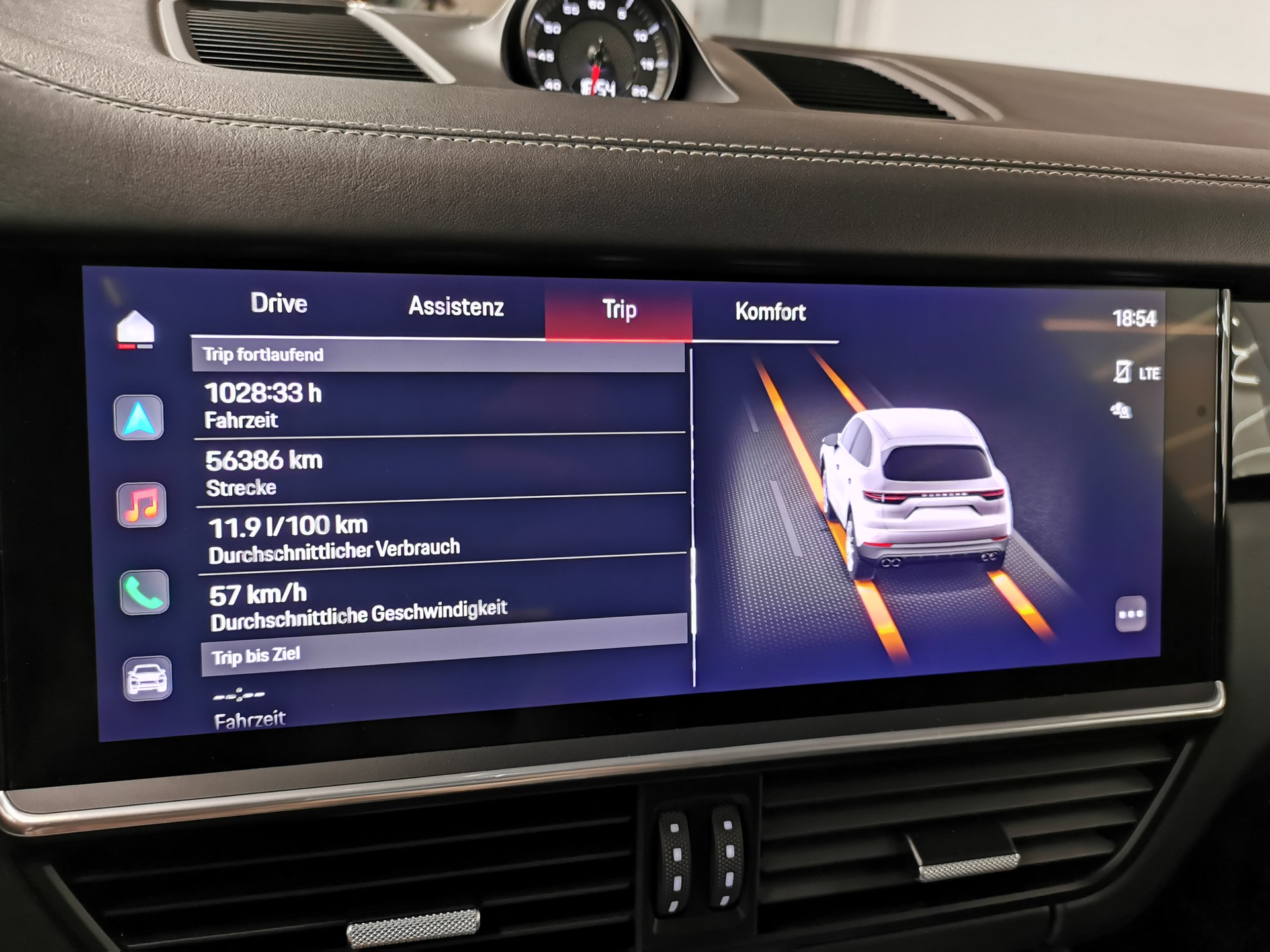 PORSCHE Cayenne GTS TURBO BIS 570 PS KREIDE ABSTANDSREGELTEMPOMAT 360° KAMERA ALCANTRA PANORAMADACH FACELIFT 2023 AHK SPORTABGAS HEADUP-image-15
