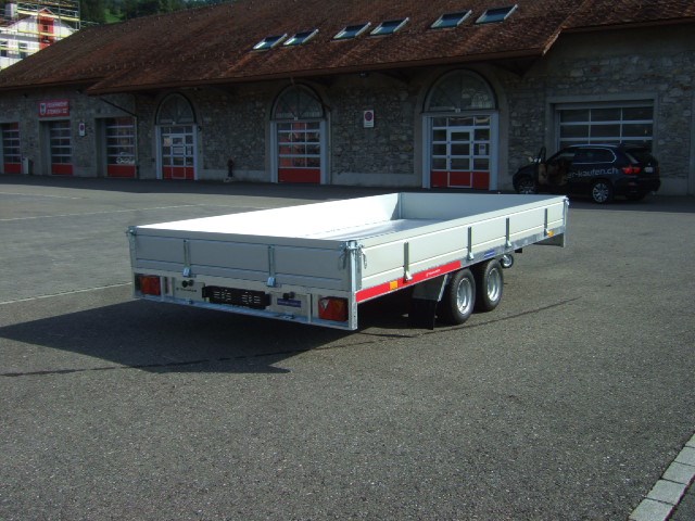 TEMARED Carplatform 4120 3000Kg mit Aluboden und Bordwände-image-7