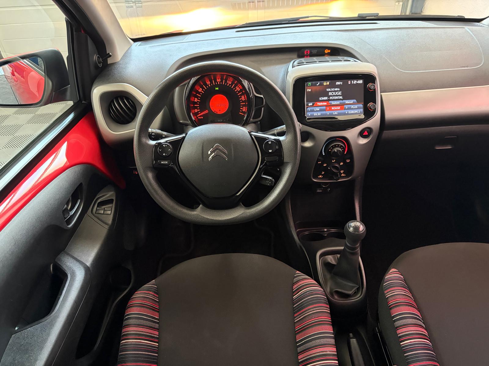 CITROEN C1 1.2 VTi Shine - Caméra de recul - Régulateur de vitesse-image-11