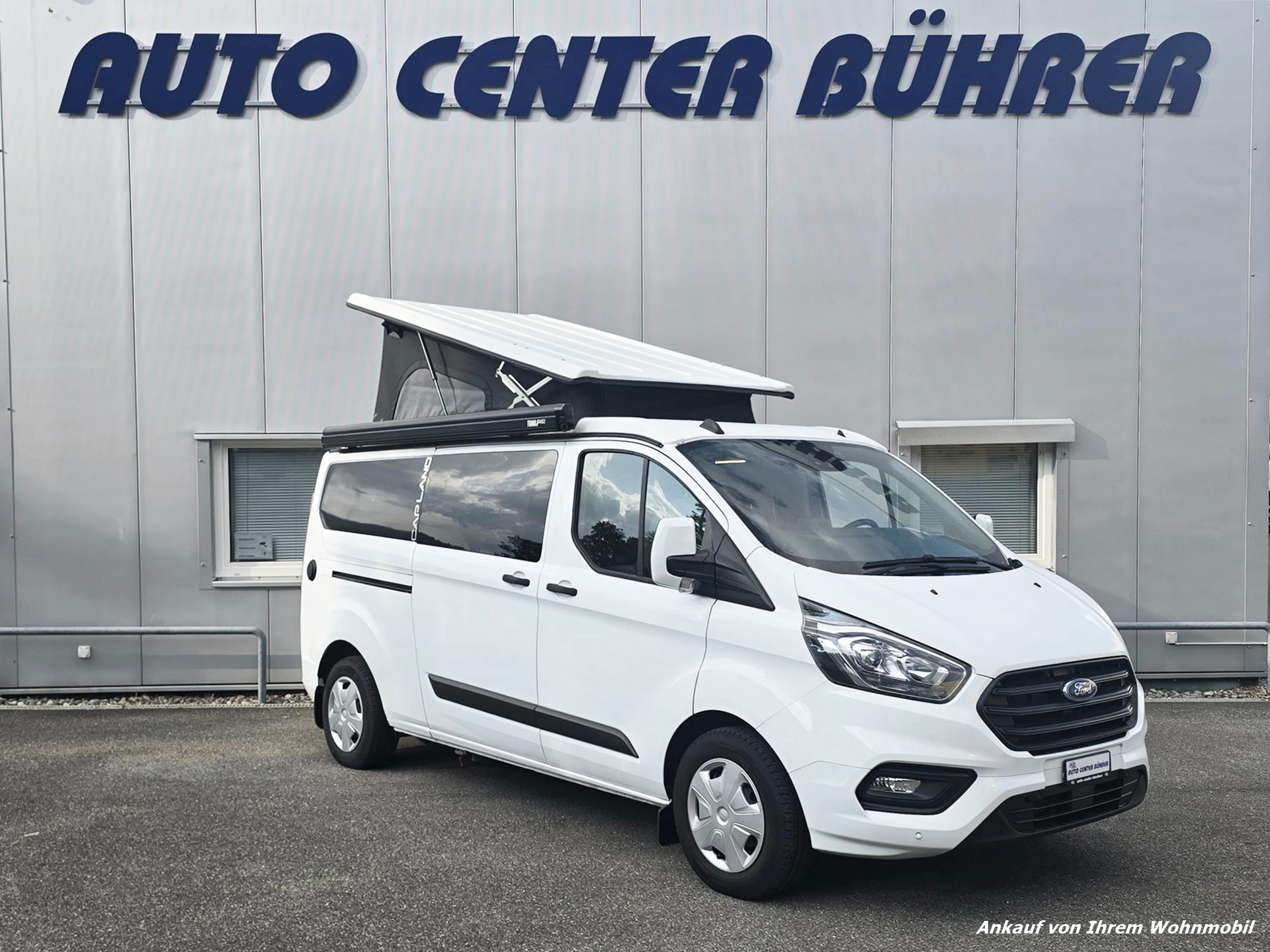 FORD TRANSIT CUSTOM NUGGET DREAMER COMPACT CAPLAND AUFSTELLDACH 2,0 TDCI DIESEL AUTOMAT-image-2