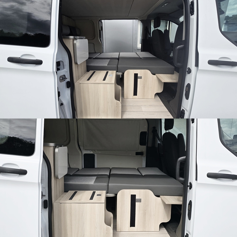 FORD TRANSIT CUSTOM NUGGET DREAMER COMPACT CAPLAND AUFSTELLDACH 2,0 TDCI DIESEL AUTOMAT-image-8