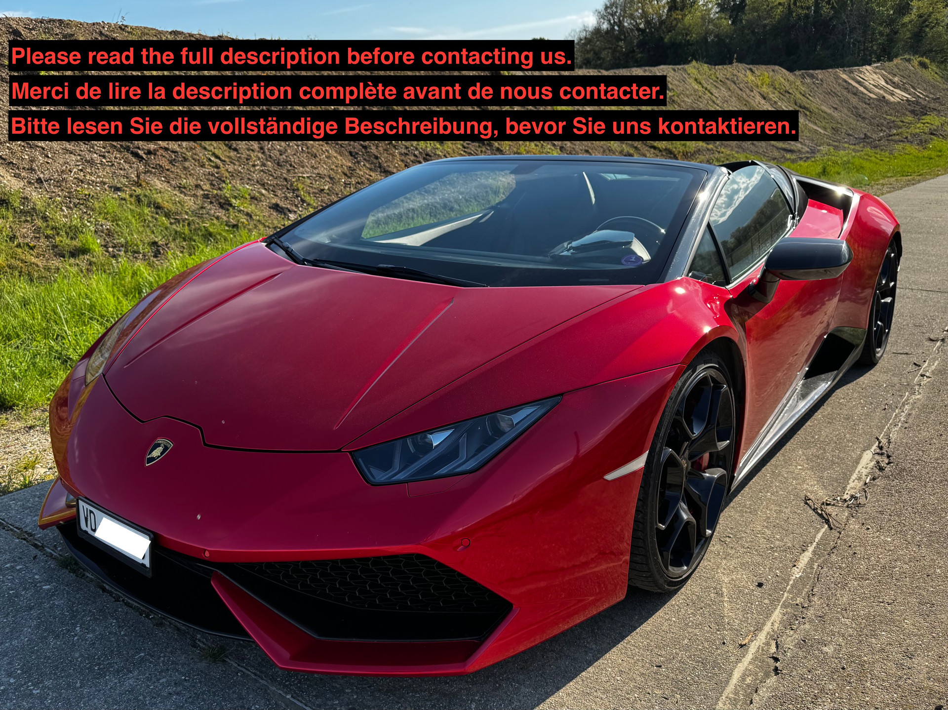 LAMBORGHINI Huracan LP610-4 Spyder DCT