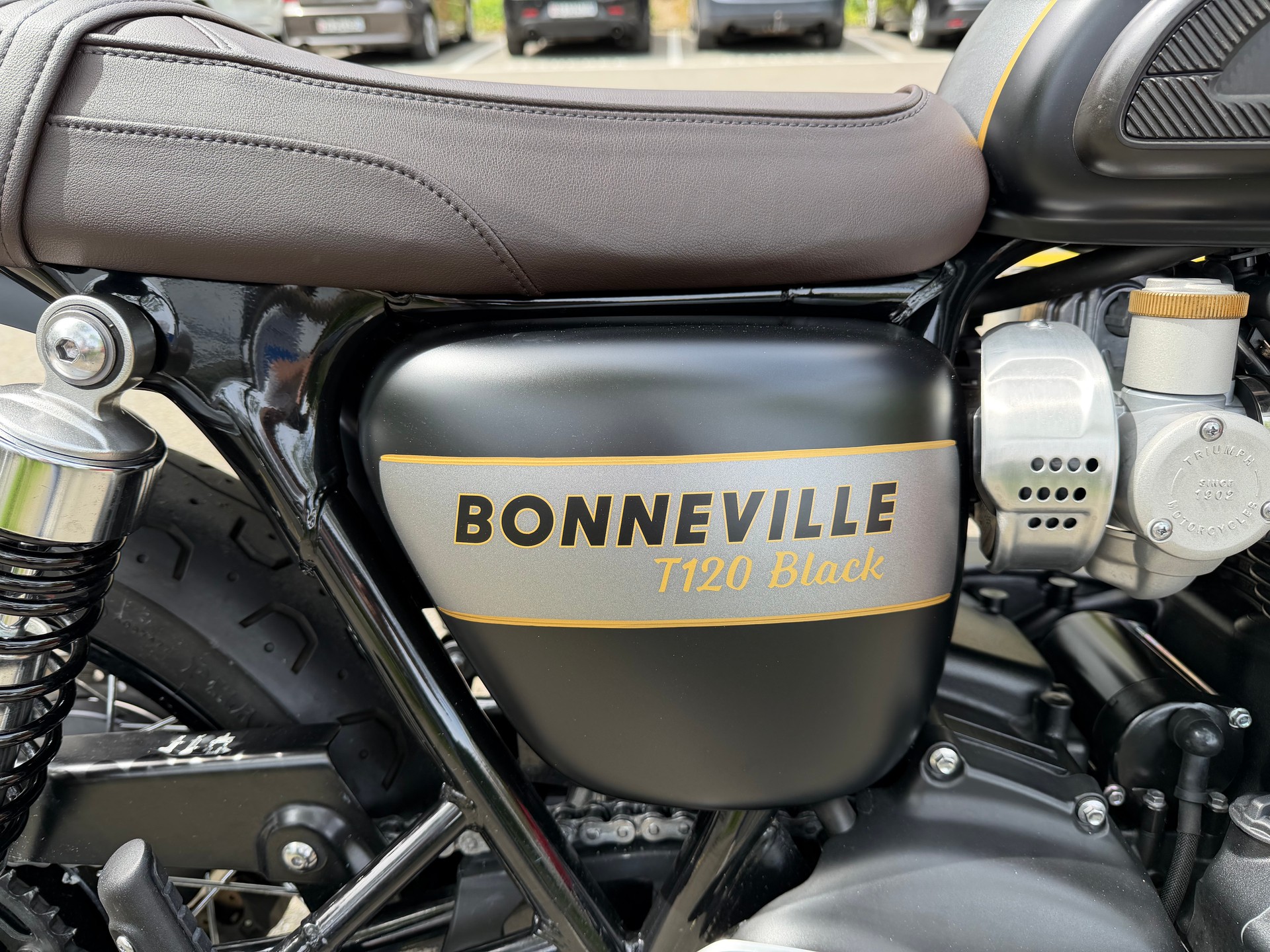 TRIUMPH T120 black Gold Line Edition-image-3