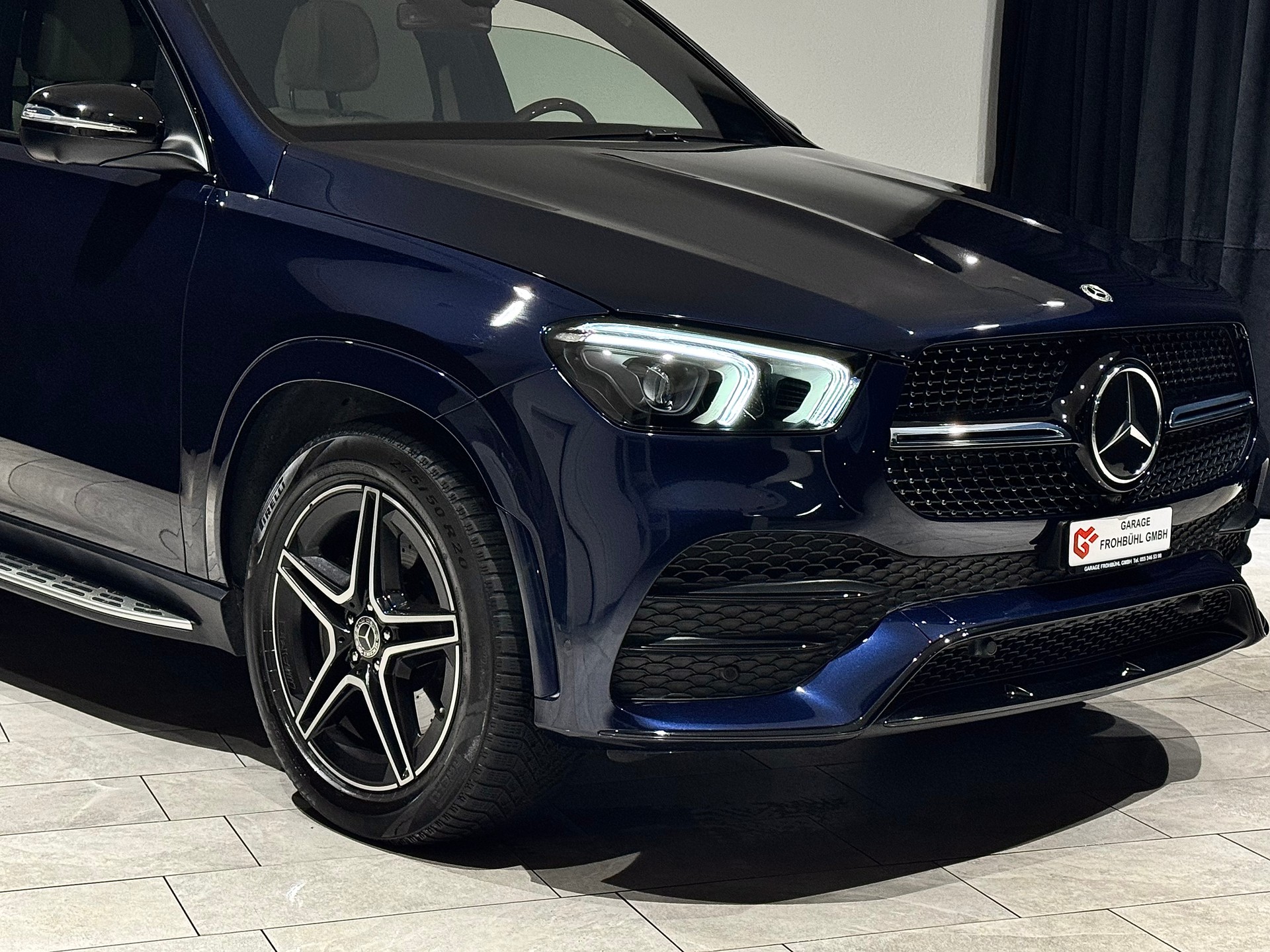 MERCEDES-BENZ GLE 400 d 4Matic AMG Line 9G-Tronic | 1.Hand | Werksgarantie | Inkl. Dachbox |-image-9