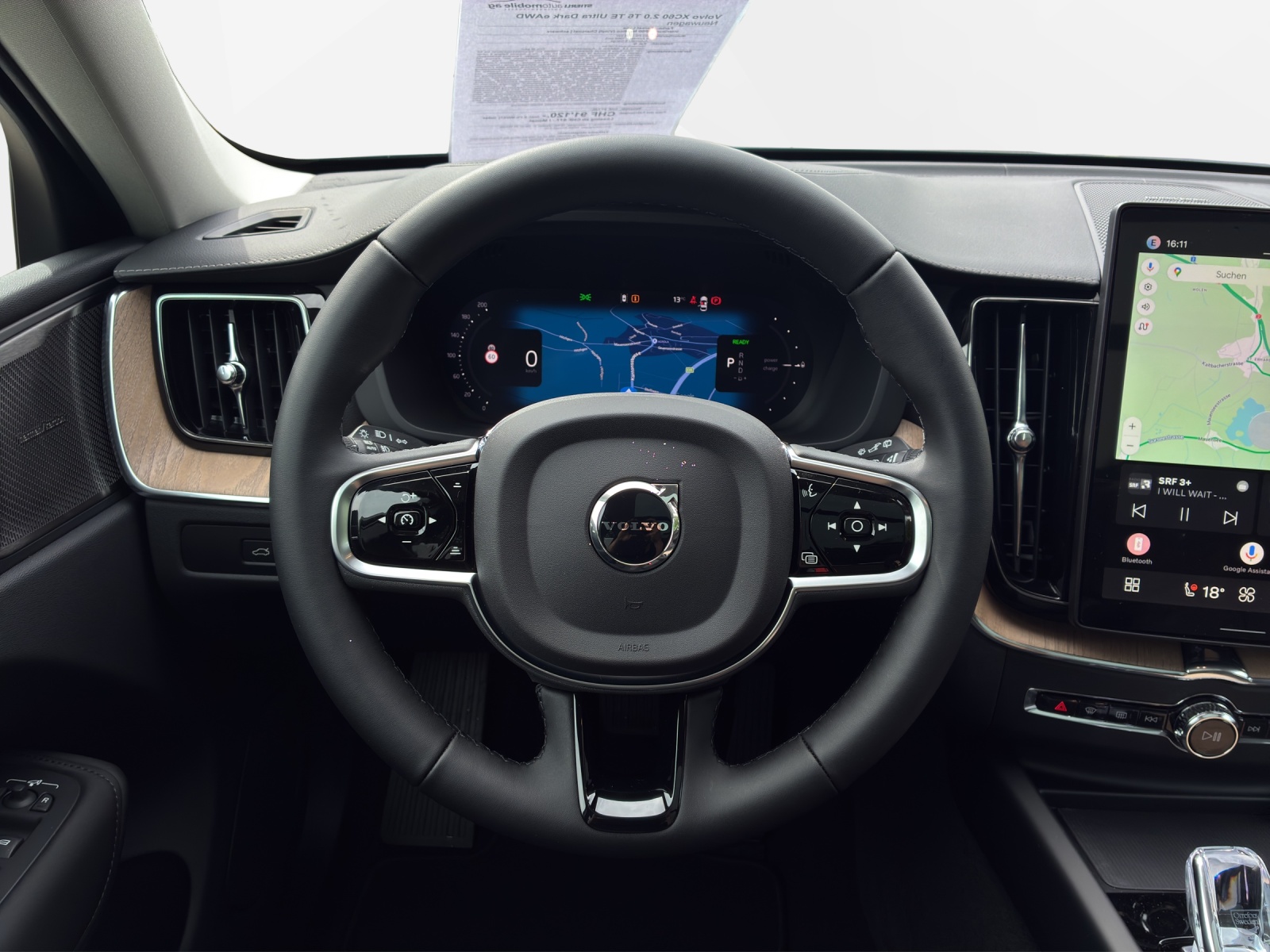 VOLVO XC60 2.0 T6 TE Ultra Dark eAWD-image-11