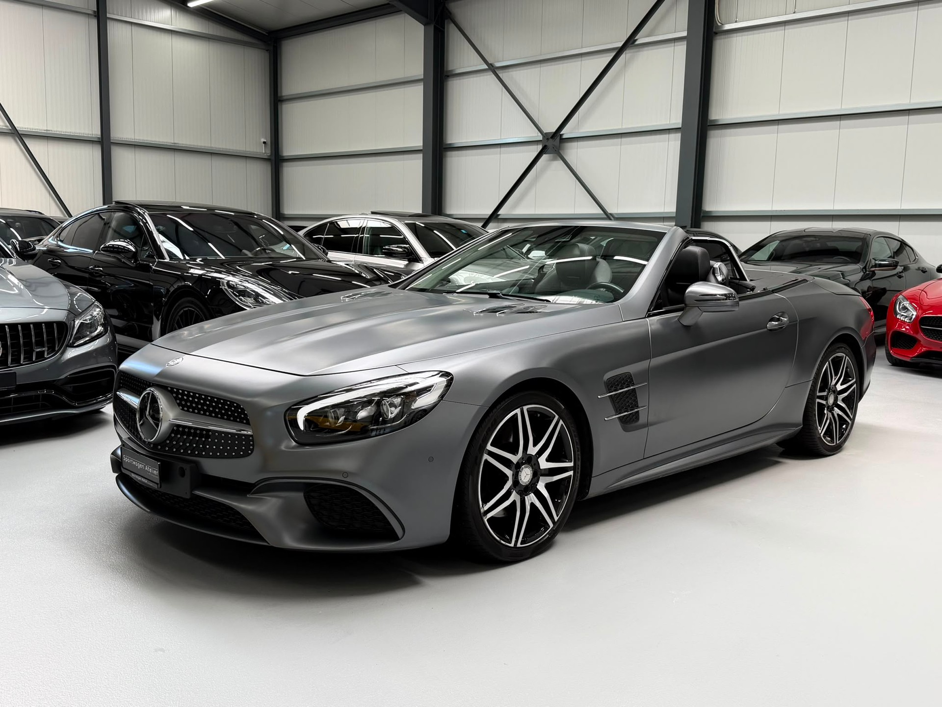 MERCEDES-BENZ SL 400 9G-Tronic AMG Line "Designo Grau Matt"