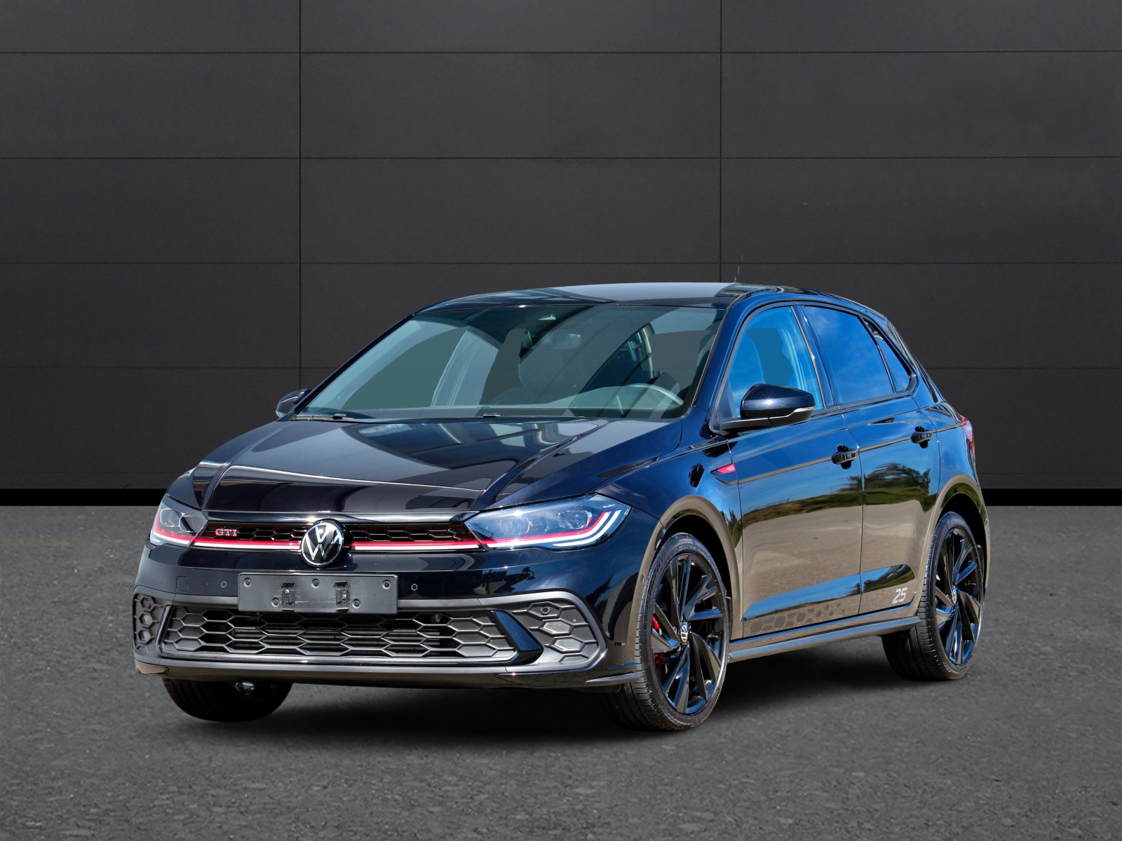 VW Polo 2.0 TSI GTI Edition 25 Years DSG "ONE of 2500" ° CH-Fahrzeug mit laufender Werks-Garantie bis 04.2028