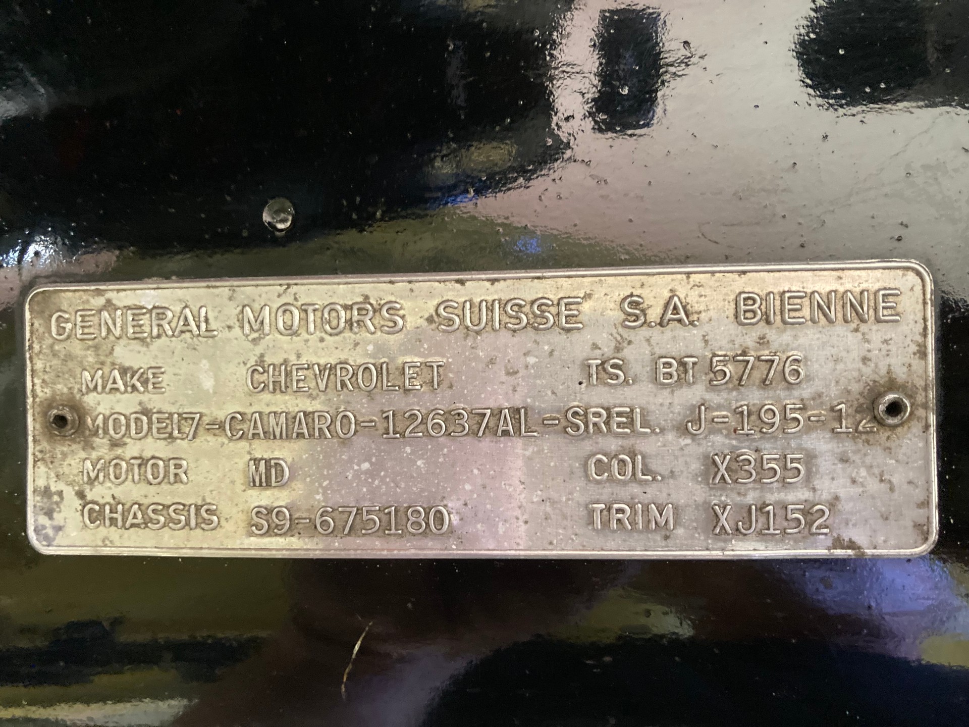 CHEVROLET Camaro MD - Code-image-2