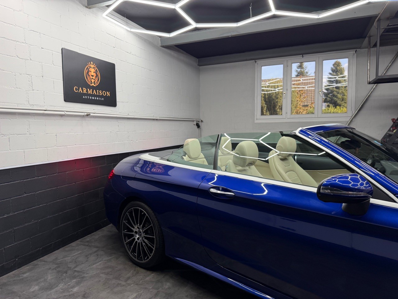 MERCEDES-BENZ C 400 Cabriolet AMG Line 4Matic 9G-Tronig | CH-Auto | 1. Hand | Rückfahrkamera | Garantie-image-4