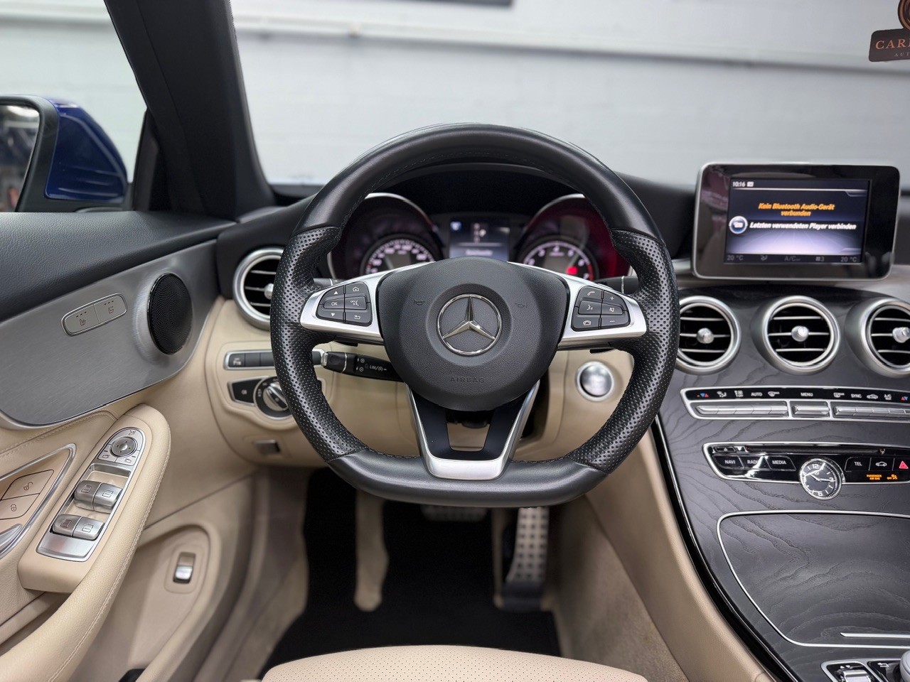 MERCEDES-BENZ C 400 Cabriolet AMG Line 4Matic 9G-Tronig | CH-Auto | 1. Hand | Rückfahrkamera | Garantie-image-16