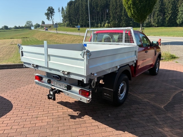 FORD Ranger XL 2.0 Eco Blue Chassis 4x4 / 3 Seiten Kipper-image-5