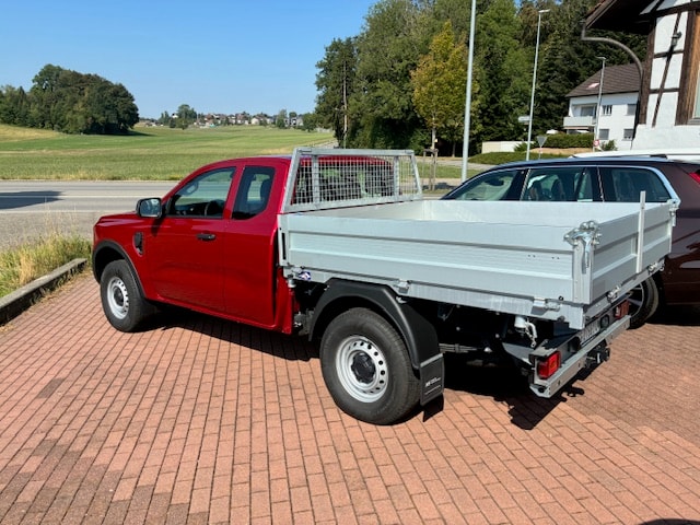 FORD Ranger XL 2.0 Eco Blue Chassis 4x4 / 3 Seiten Kipper-image-2