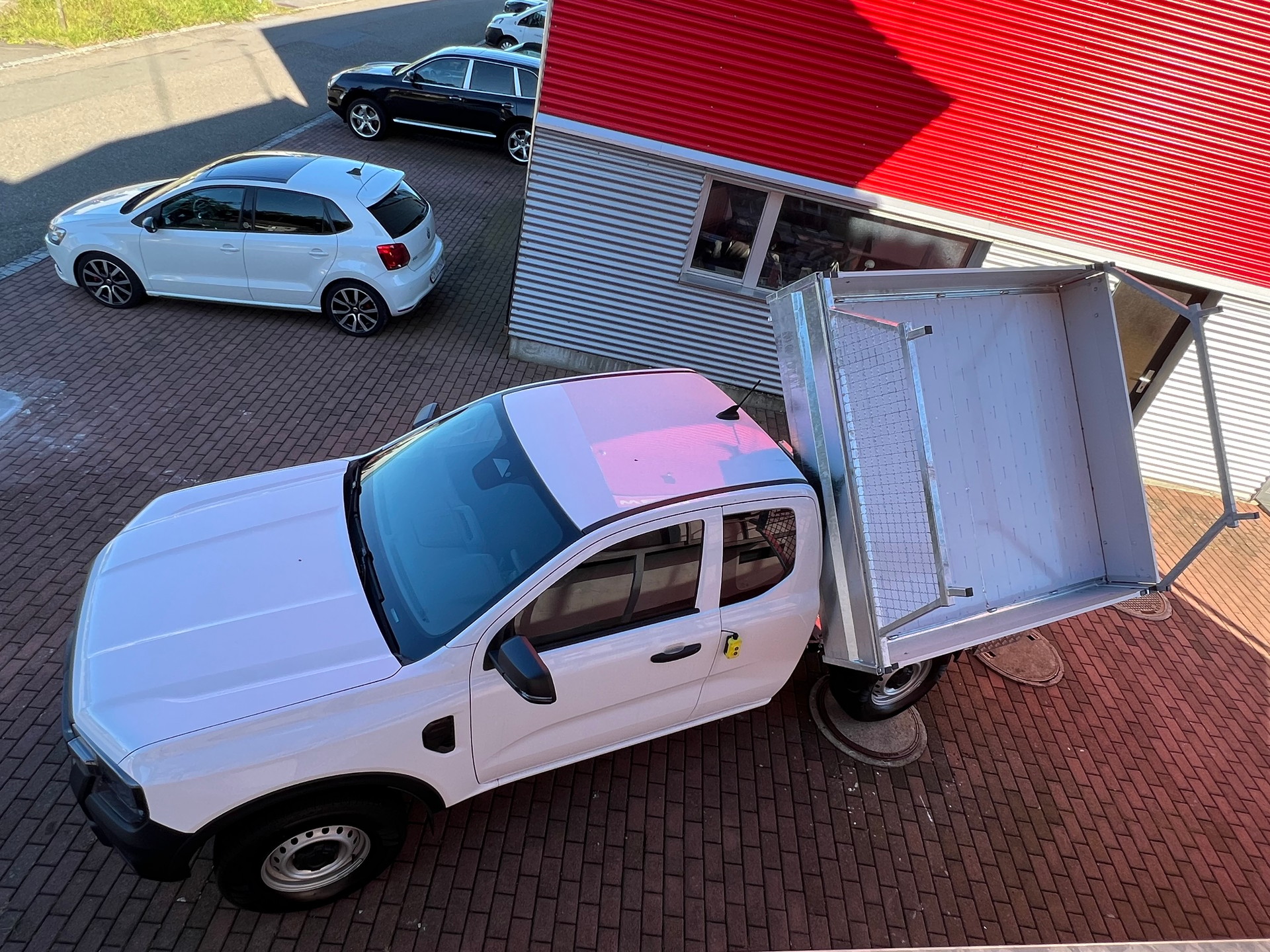 FORD Ranger XL 2.0 Eco Blue Chassis 4x4 / 3 Seiten Kipper-image-6