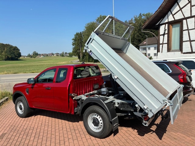FORD Ranger XL 2.0 Eco Blue Chassis 4x4 / 3 Seiten Kipper-image-3