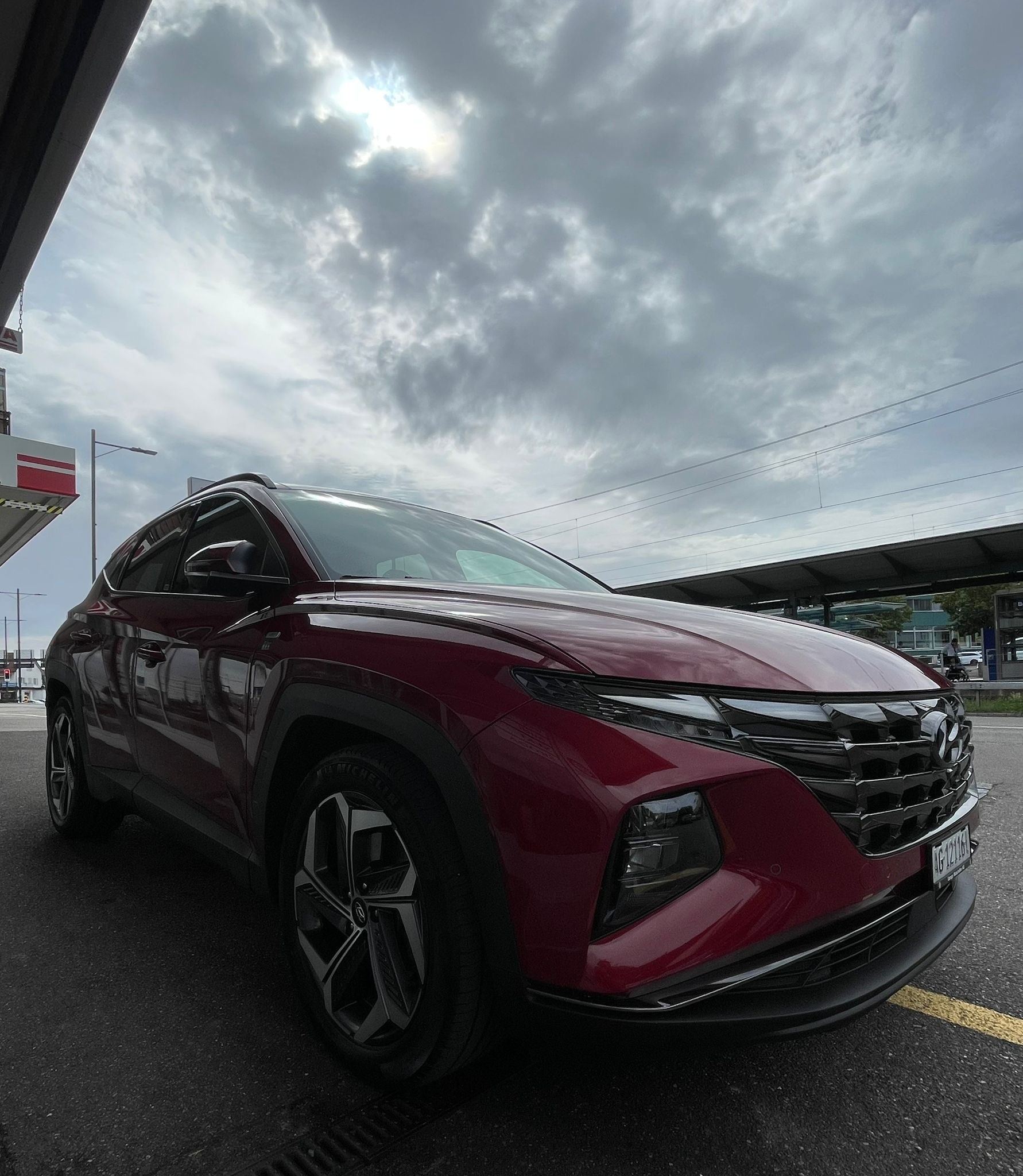 HYUNDAI Tucson 1.6 T-GDi 48V Vertex 4WD DCT | Top-Version | CH-Auto | Volle Werksgarantie bis 06/2027-image-2