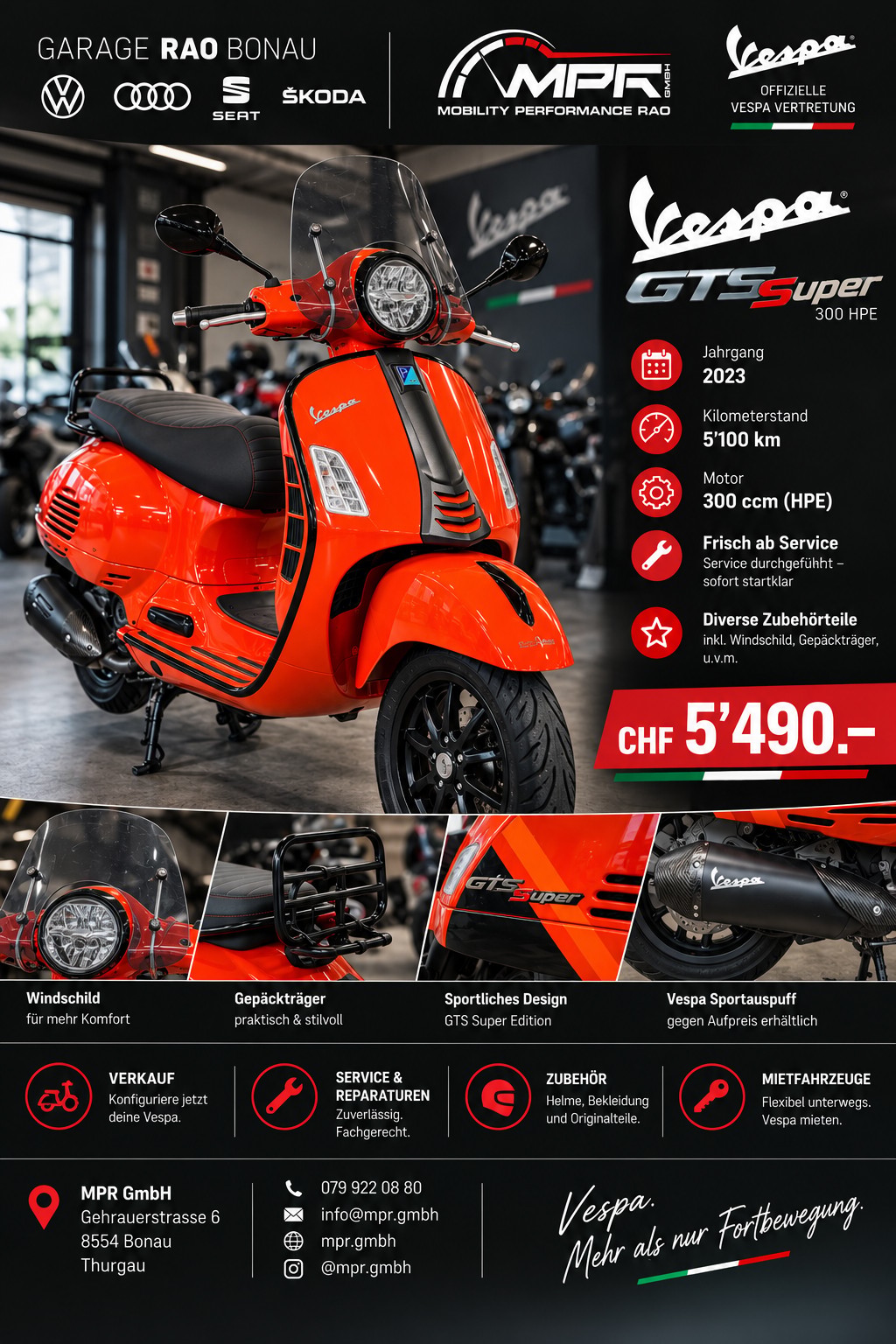 PIAGGIO Vespa GTS 300 Super Sport ABS-image-0