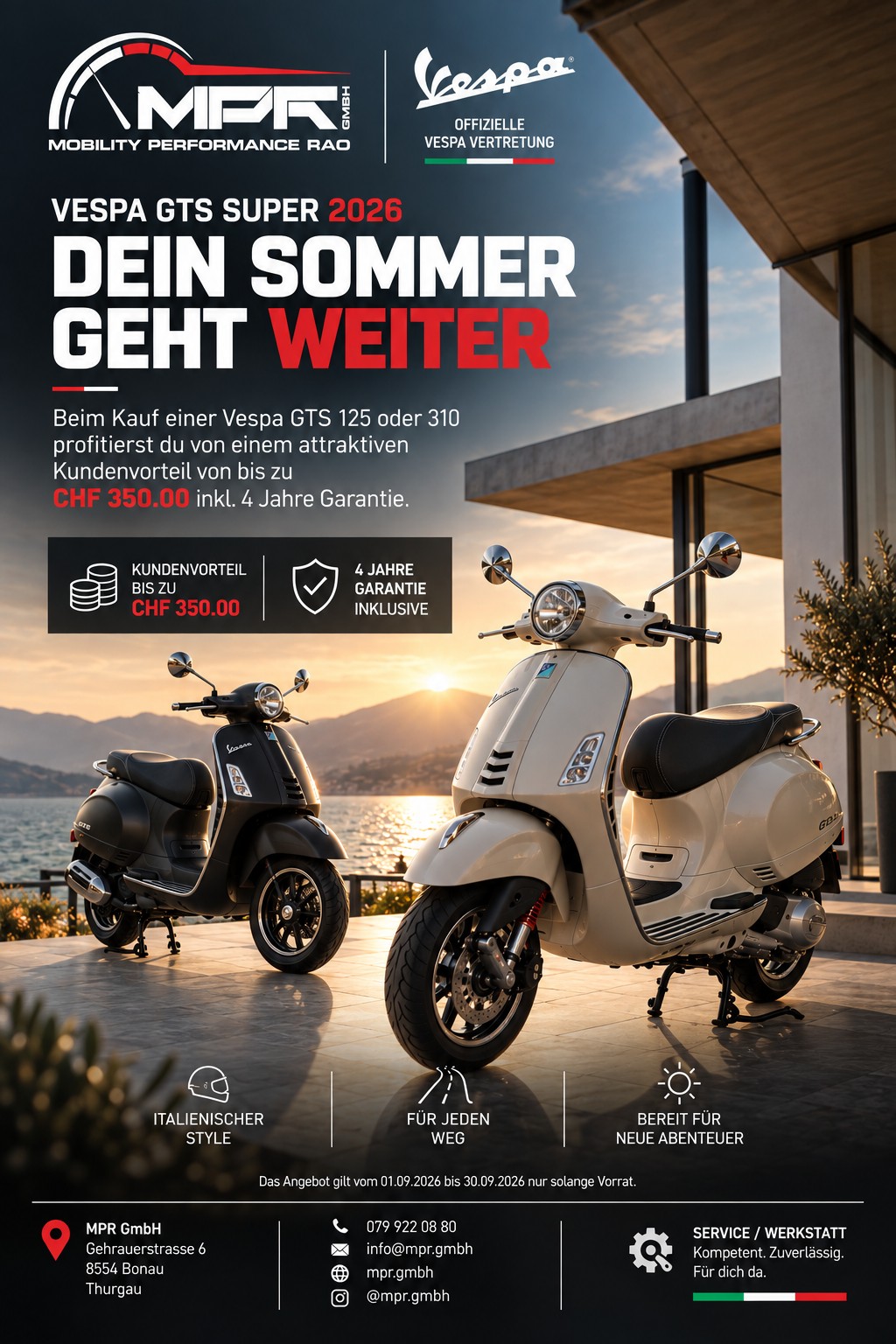 PIAGGIO Vespa GTS 300 Super Sport ABS-image-2