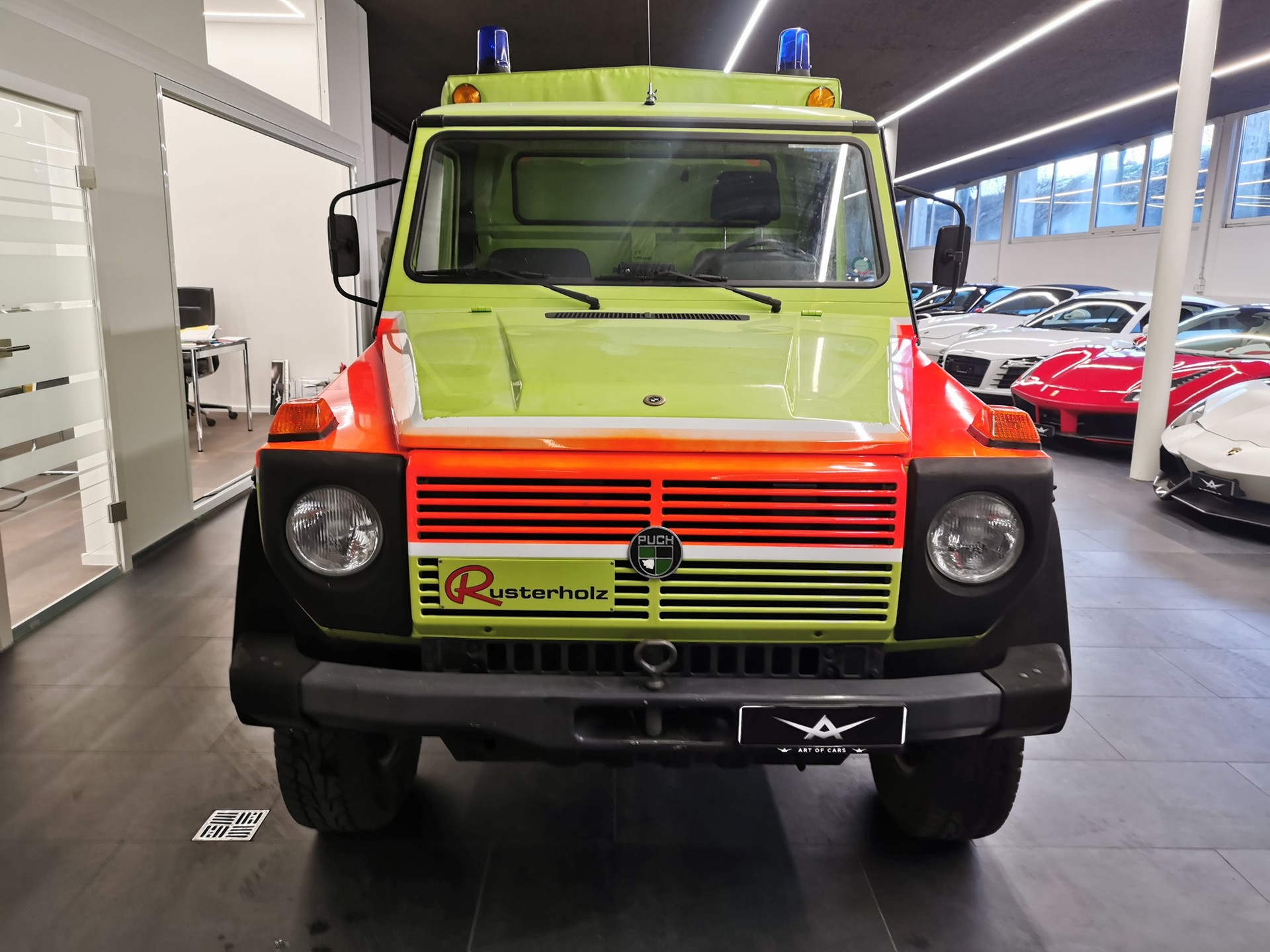 PUCH Mercedes G 230 GE G Klasse FEUERWEHR G-WAGON Professional PUR EDITION. 🇨🇭-image-1