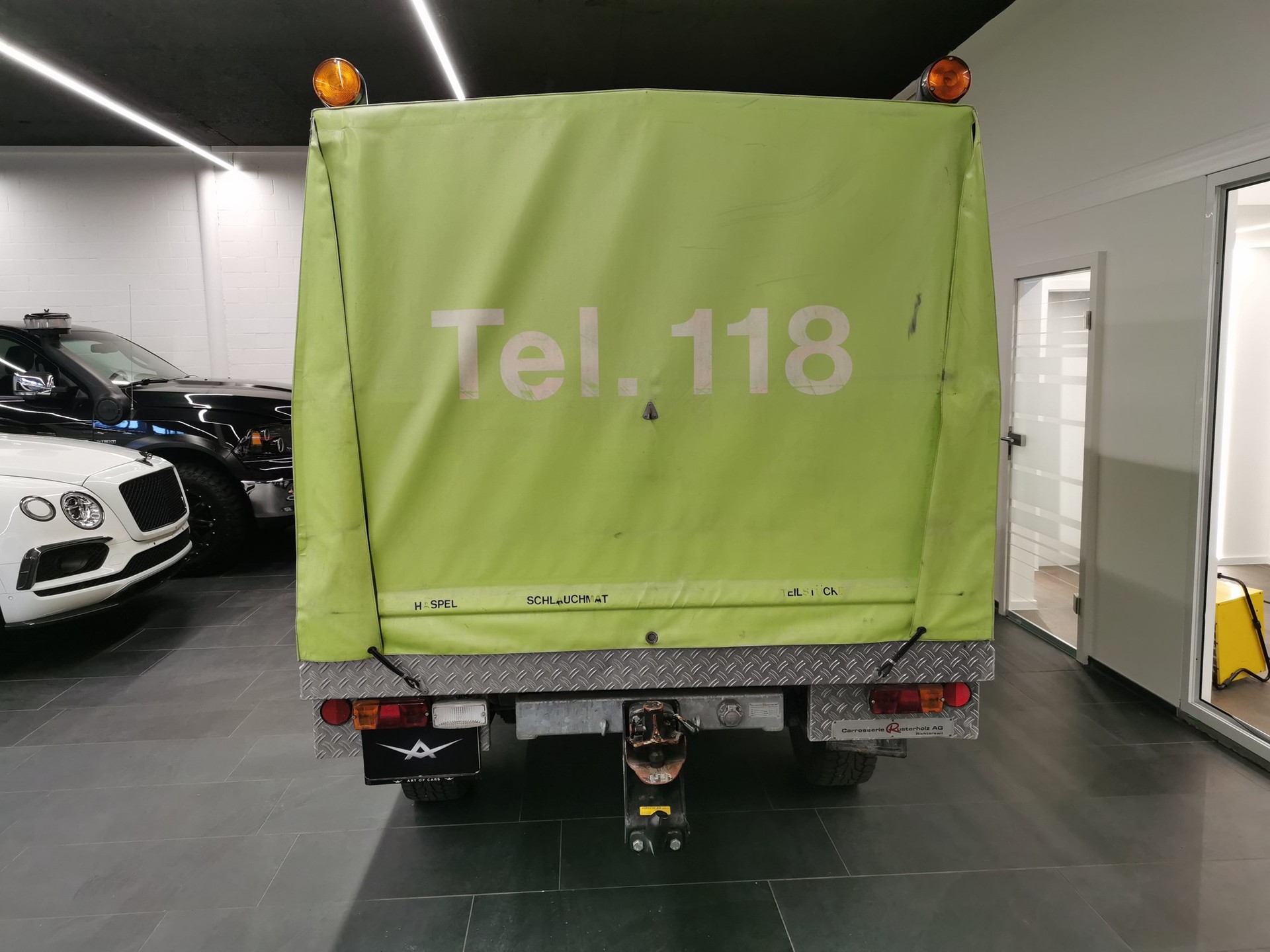PUCH Mercedes G 230 GE G Klasse FEUERWEHR G-WAGON Professional PUR EDITION. 🇨🇭-image-5