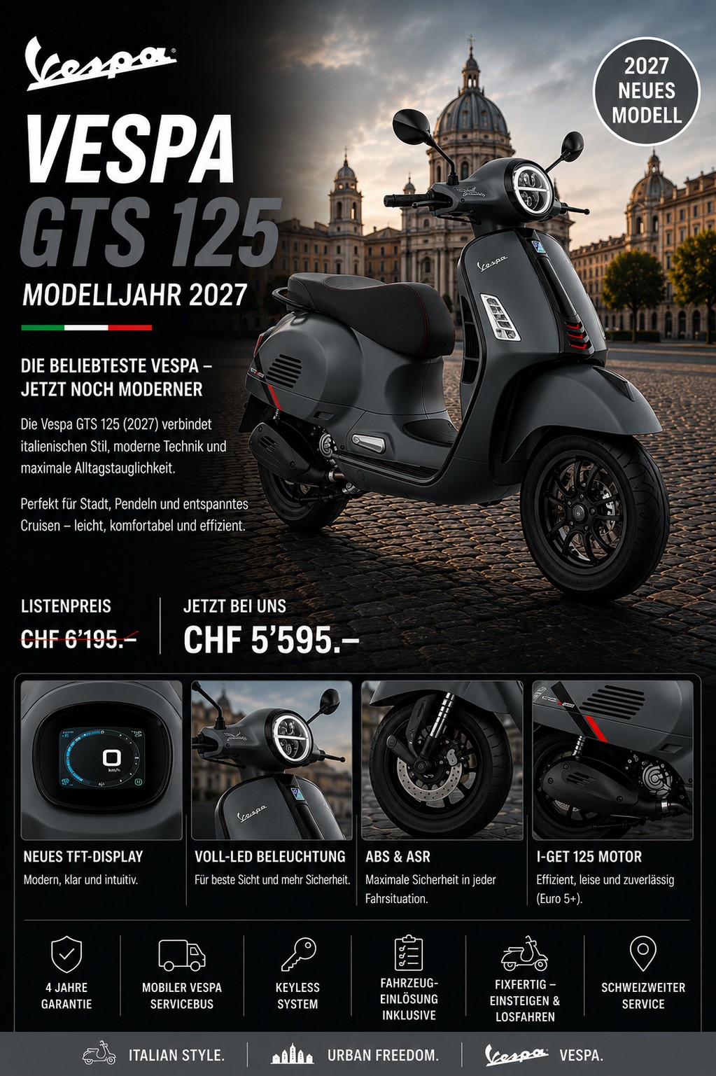 PIAGGIO Vespa GTS 125 Super Sport Euro 5+ 2027-image-0