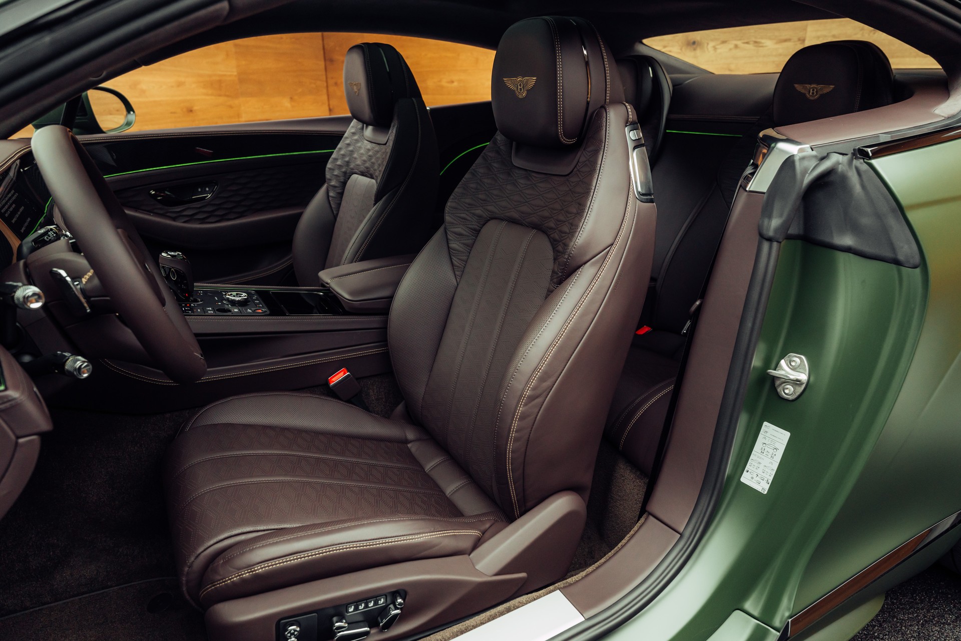 BENTLEY Continental GT 4.0 V8 PHEV Speed British Racing Green Satin-image-6