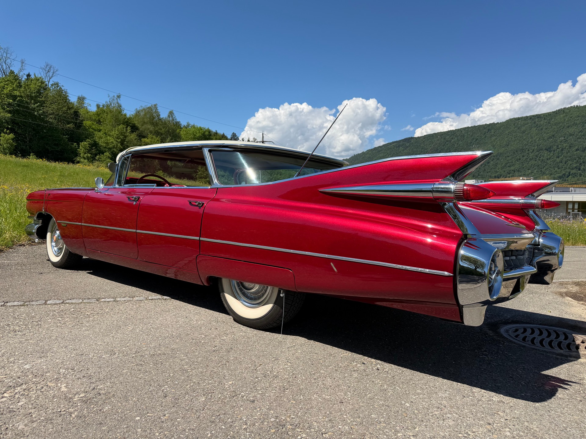 CADILLAC CADDY SEDAN DE VILLE !! "1959" GRÖSSTE HECKFLOSSE ALLER ZEITEN !! CH GEPRÜFT. TOP ZUSTAND !!-image-5