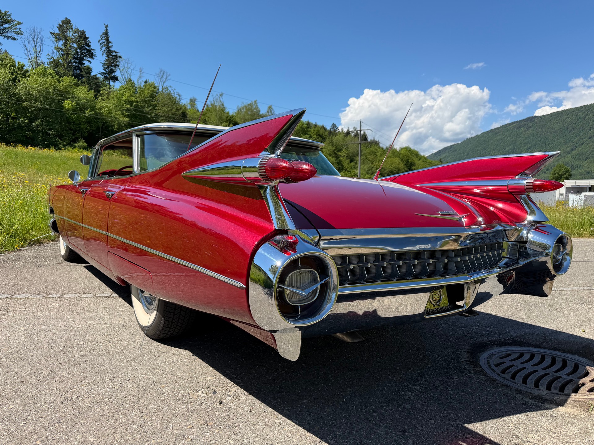 CADILLAC CADDY SEDAN DE VILLE !! "1959" GRÖSSTE HECKFLOSSE ALLER ZEITEN !! CH GEPRÜFT. TOP ZUSTAND !!-image-19