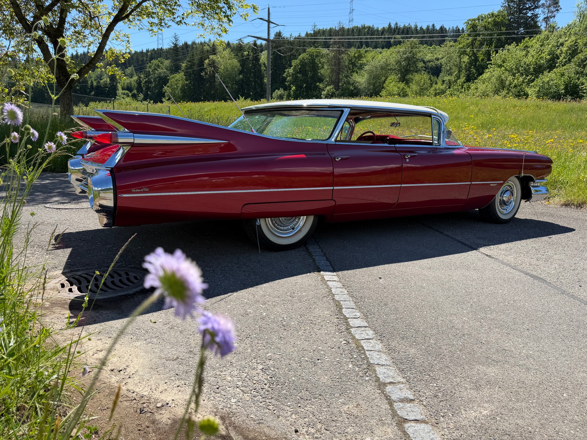 CADILLAC CADDY SEDAN DE VILLE !! "1959" GRÖSSTE HECKFLOSSE ALLER ZEITEN !! CH GEPRÜFT. TOP ZUSTAND !!-image-24
