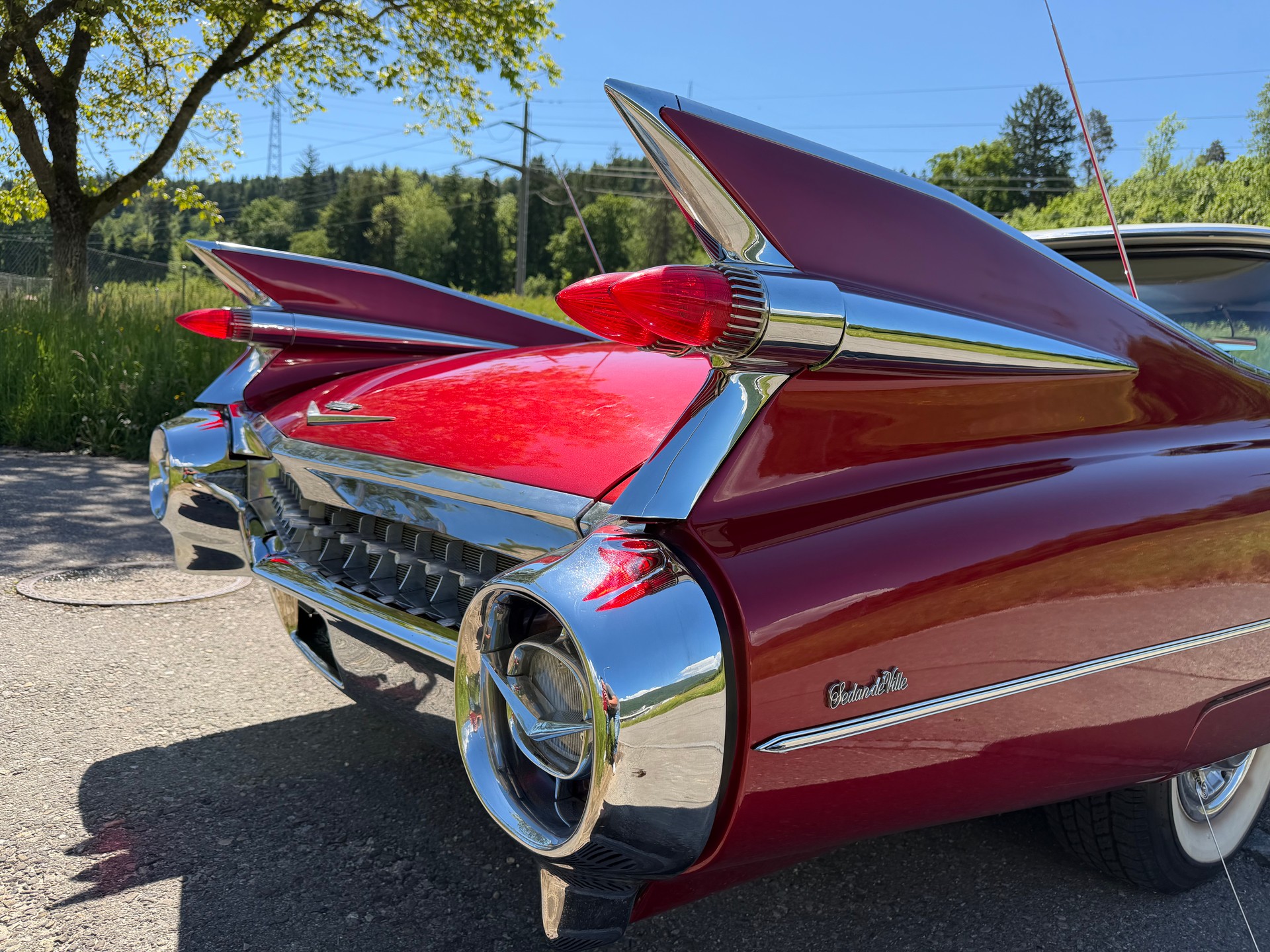 CADILLAC CADDY SEDAN DE VILLE !! "1959" GRÖSSTE HECKFLOSSE ALLER ZEITEN !! CH GEPRÜFT. TOP ZUSTAND !!-image-4