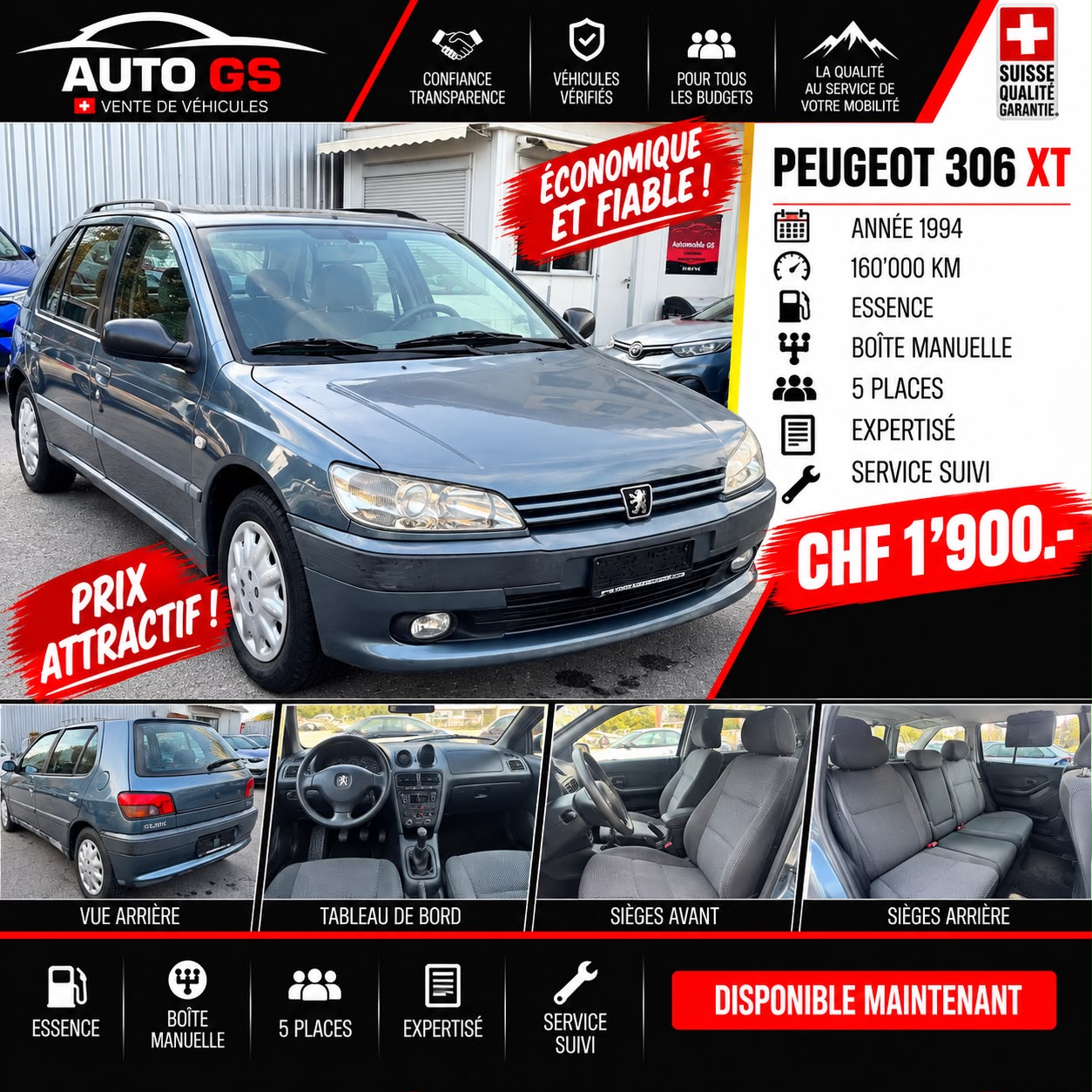 PEUGEOT 306 1.8 XT