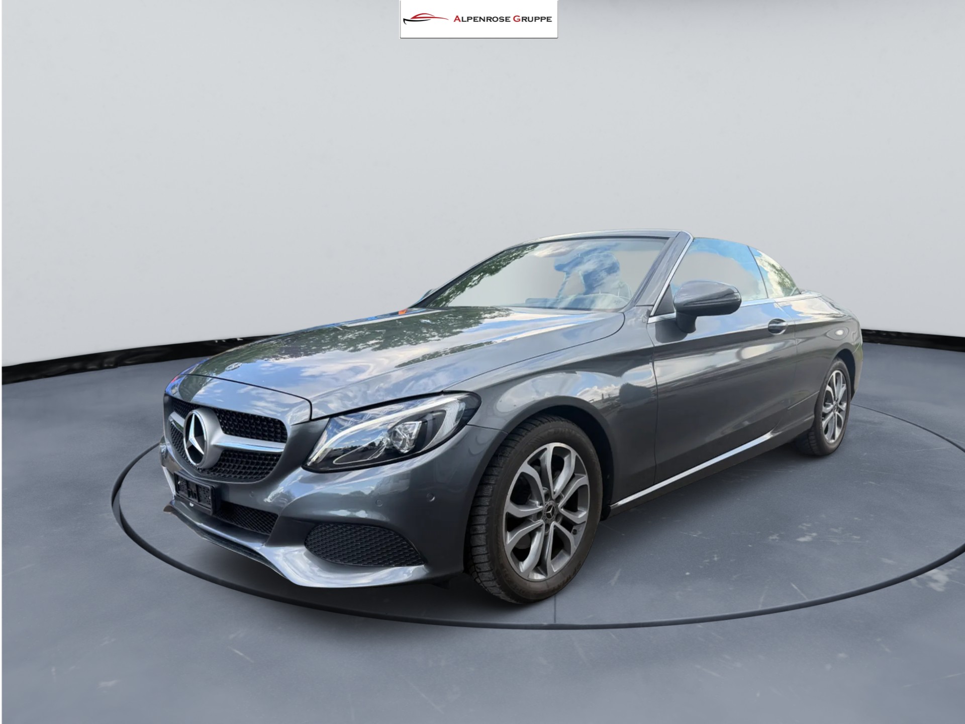 MERCEDES-BENZ C 180 Cabriolet AMG Line 9G-Tronig-image-2