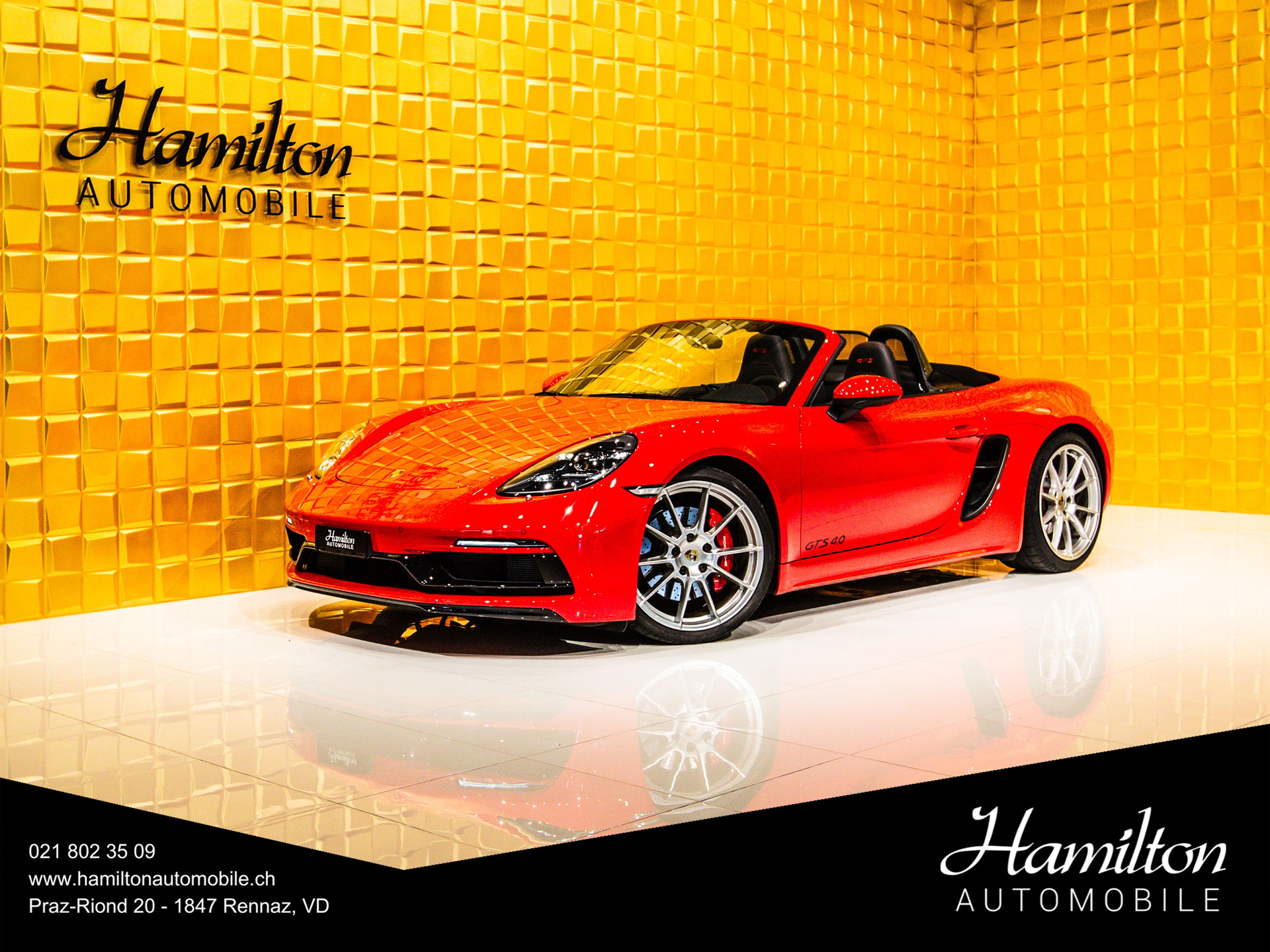 PORSCHE 718 Boxster GTS 4.0