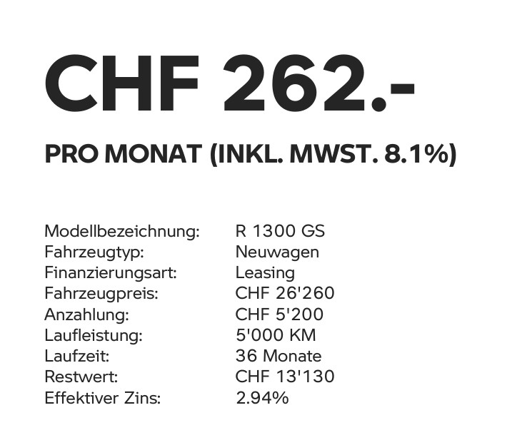 BMW R 1300 GS - ab 262.- im 2.9% Leasing*-image-4