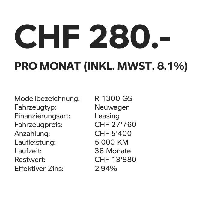 BMW R 1300 GS - mit 2.94%-Leasing ab 280.-/Monat möglich*-image-6