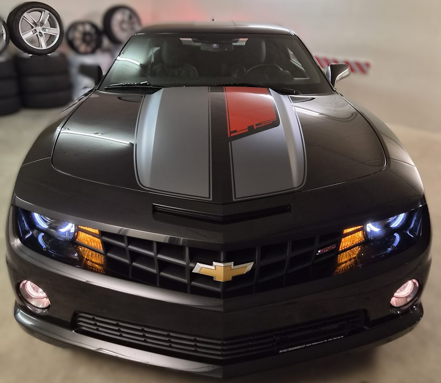 CHEVROLET Camaro SS 6.2 Coupé 45th Anniversary Edition - SAMMLERZUSTAND-showroom-element-2