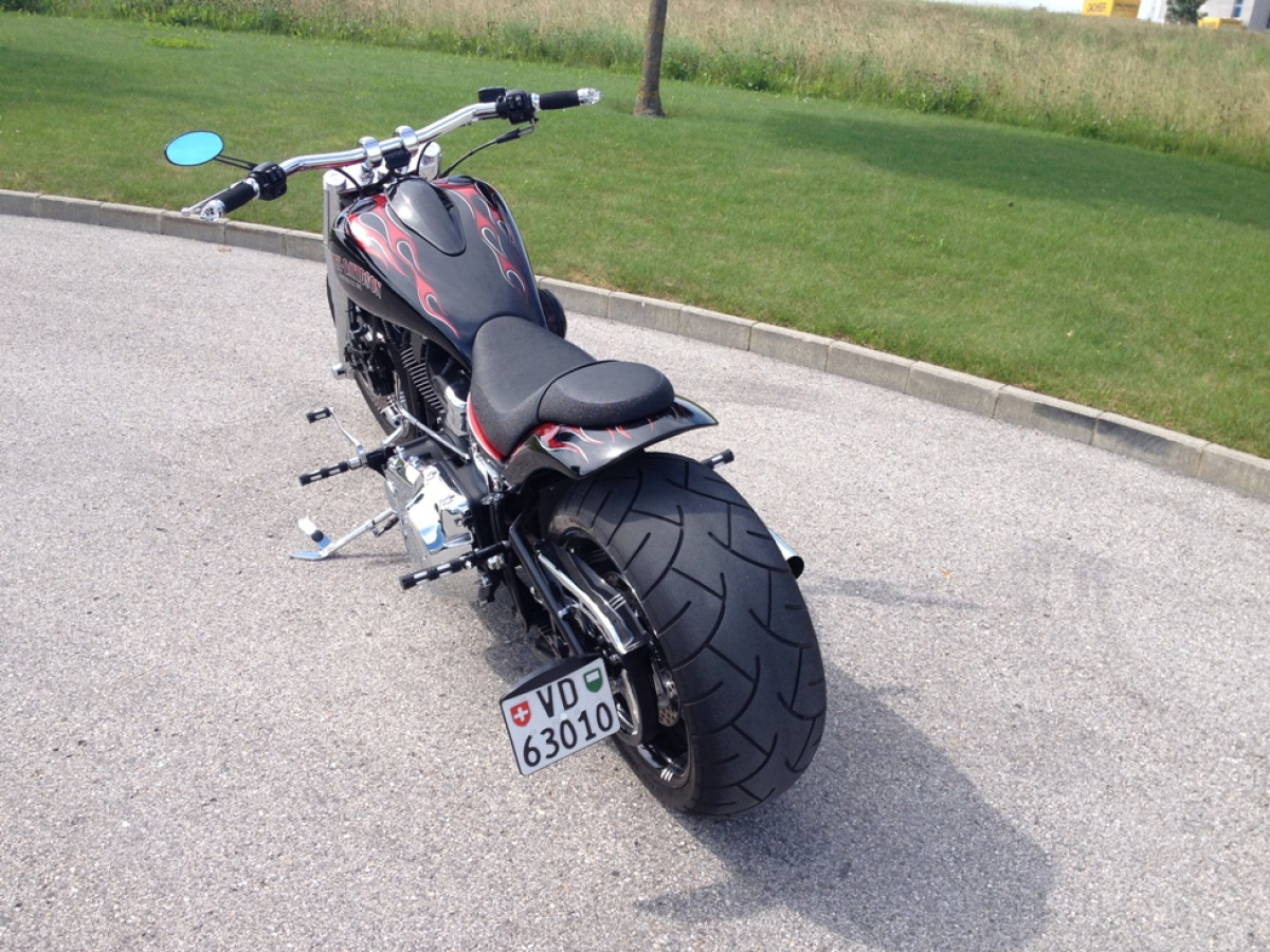 HARLEY-DAVIDSON FLSTC Softail Heritage Classic ABS " Custom "-image-4