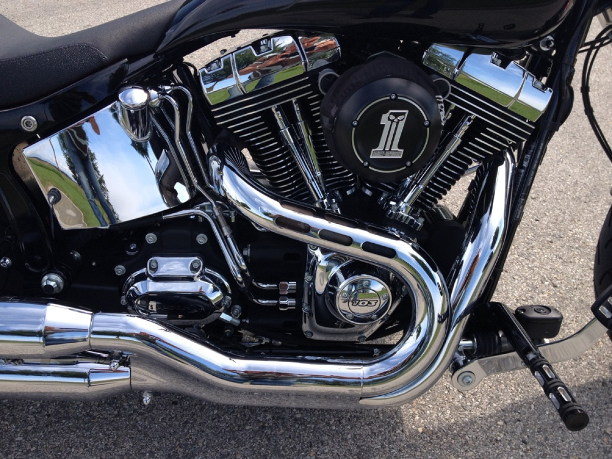 HARLEY-DAVIDSON FLSTC Softail Heritage Classic ABS " Custom "-image-9