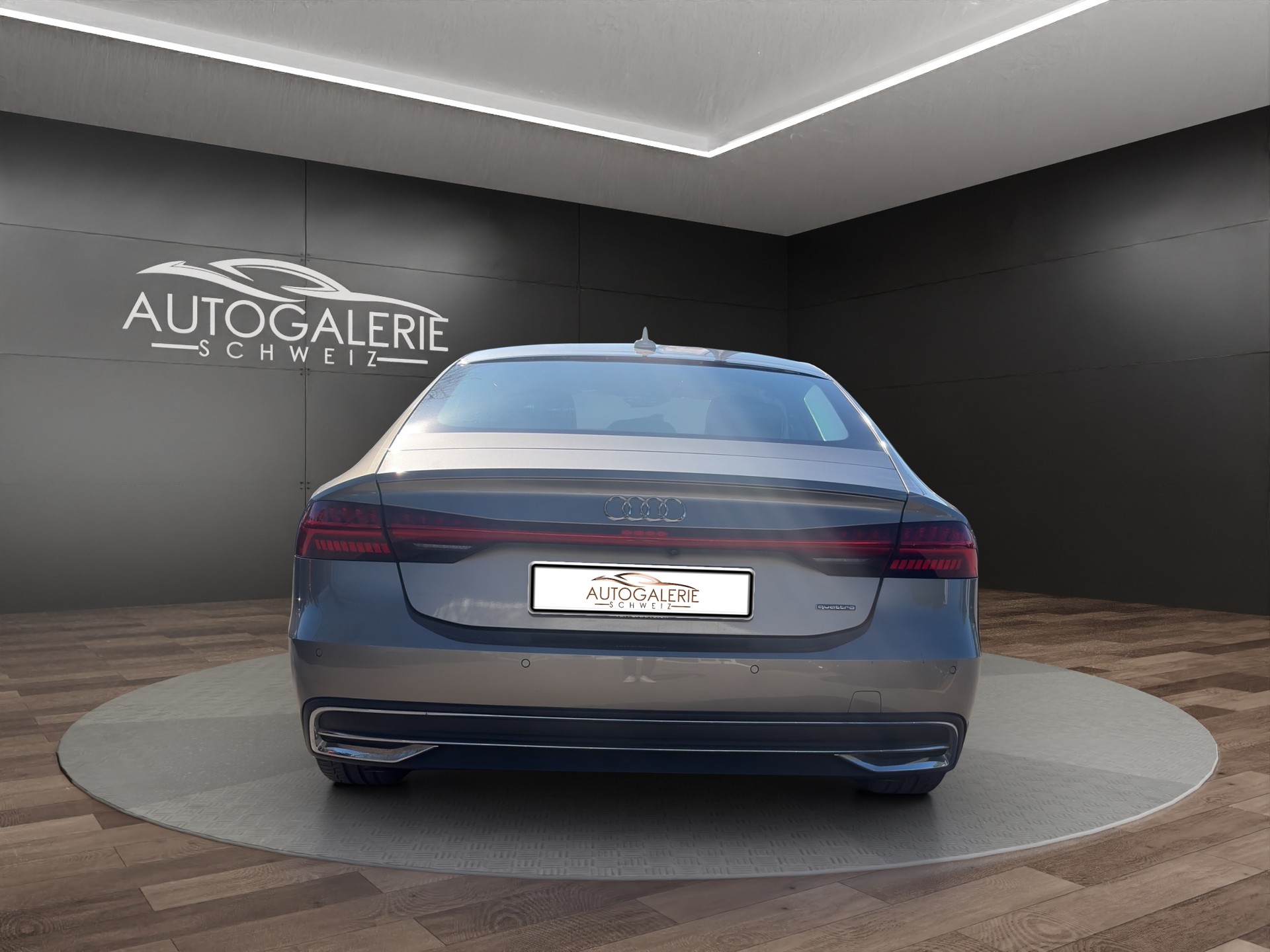 AUDI A7 Sportback 55 TFSI quattro | CH | ERSTBESITZ | Leder Valcona Beige | Nachtsicht | AHK | HeadUp | Luftfederung |-showroom-element-3