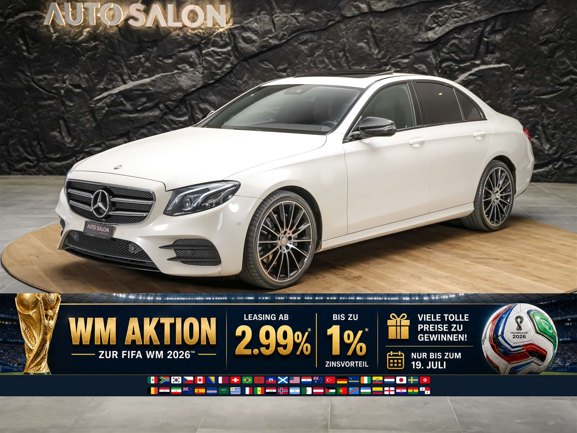 MERCEDES-BENZ E 220 d AMG Line 9G-Tronic *Panorama*Sitzheizung*Rückfahrkamera*