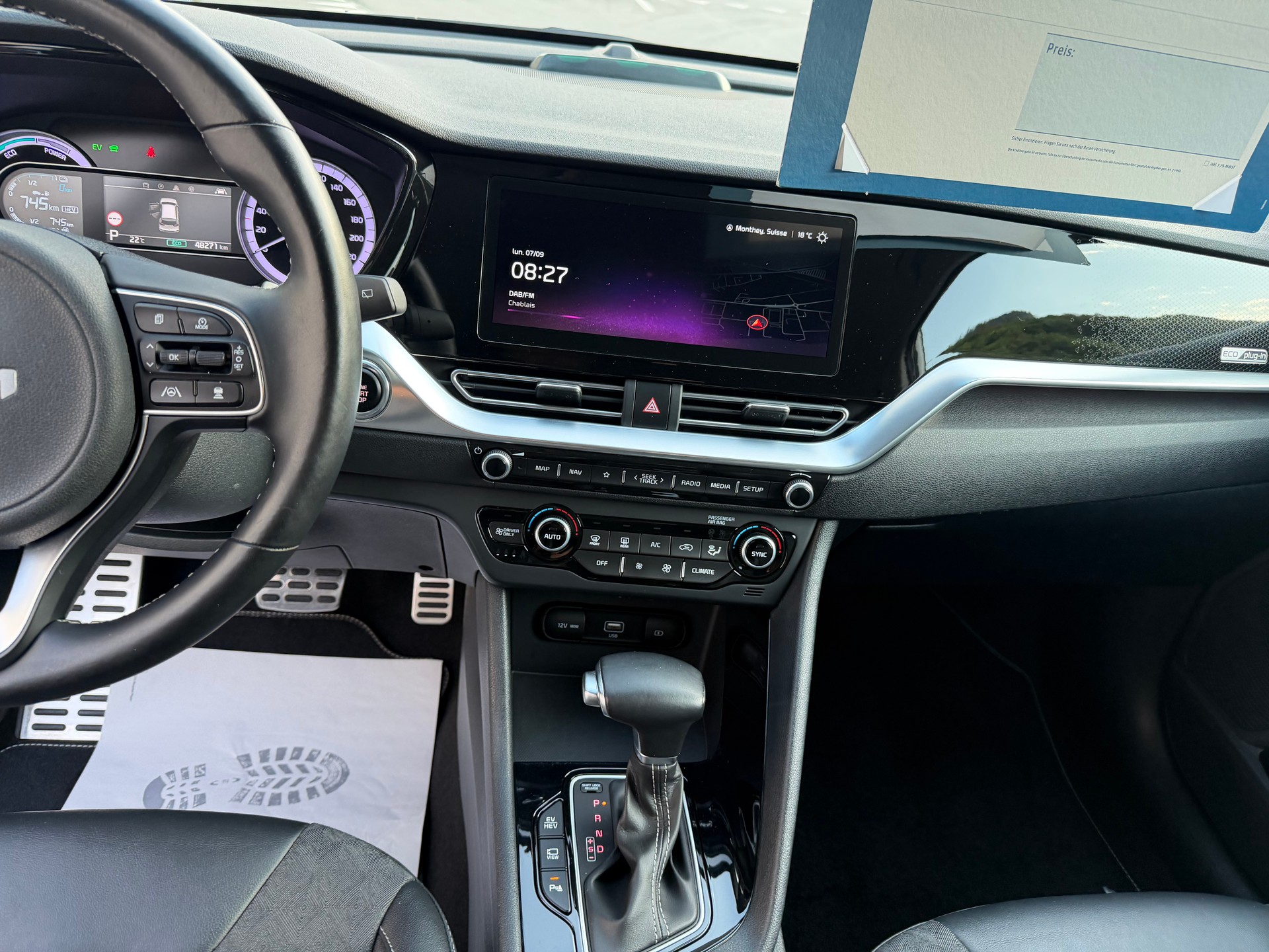 KIA Niro 1.6GDi Plug-in Hybrid Power DCT VÉHICULE SOIGNÉ-image-23