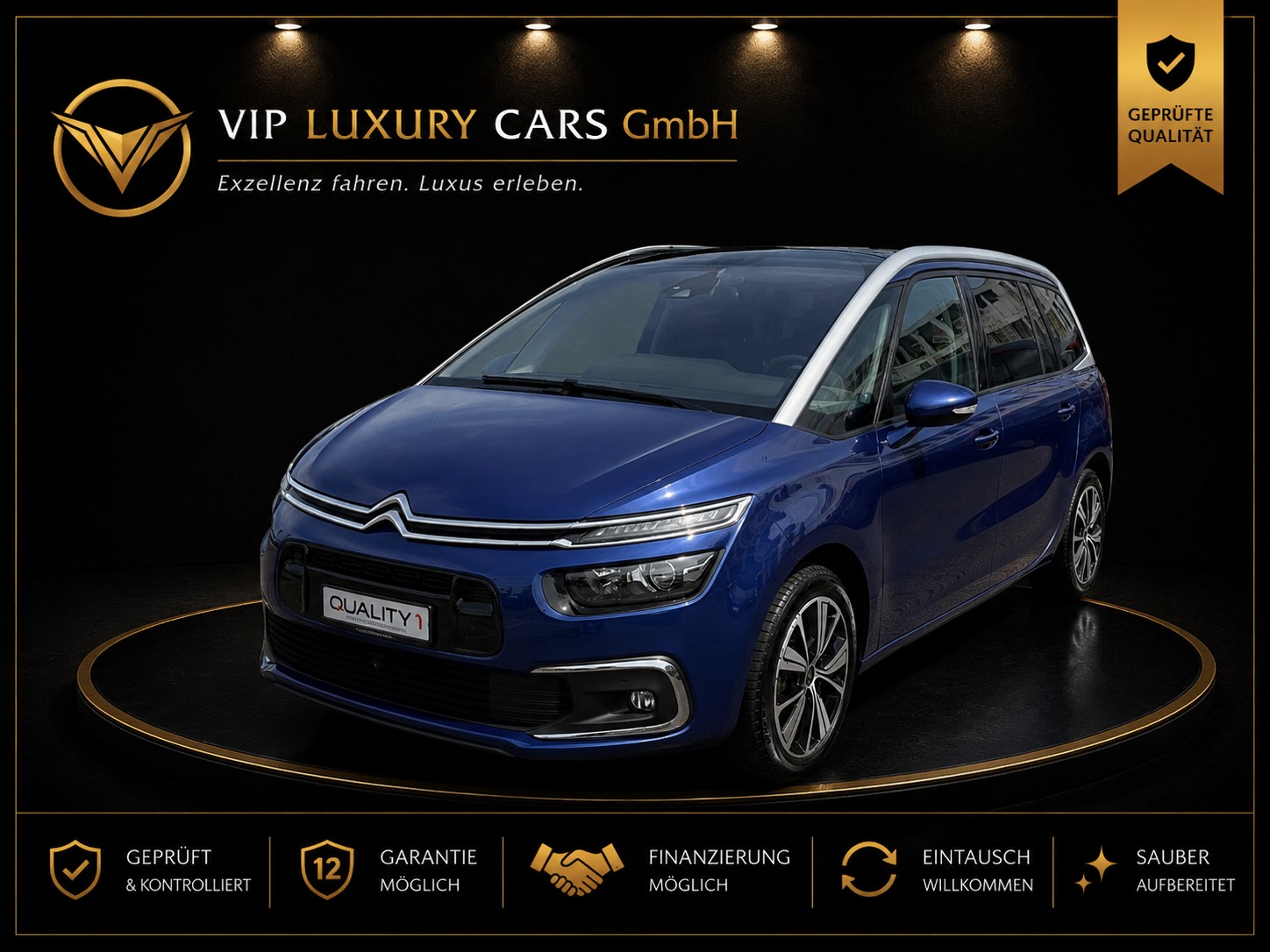 CITROEN Grand C4 Spacetourer 2.0 BlueHDi Shine EAT8 7 Plätze