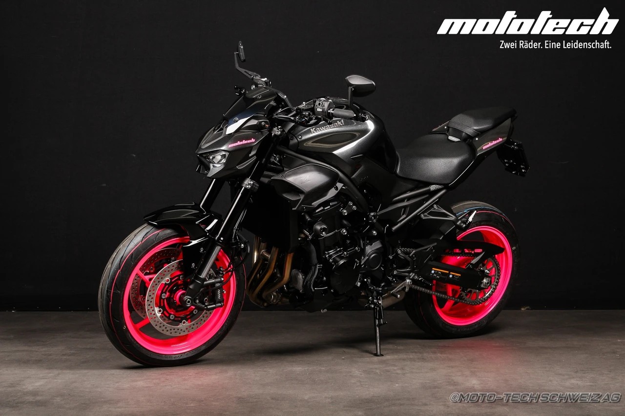 KAWASAKI Z 900 (35/70kW) STAGE 1 SHARK PINK EDITION-image-4