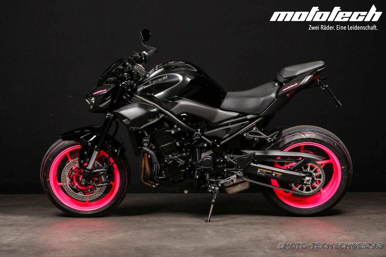 KAWASAKI Z 900 (35/70kW) STAGE 1 SHARK PINK EDITION-image-3