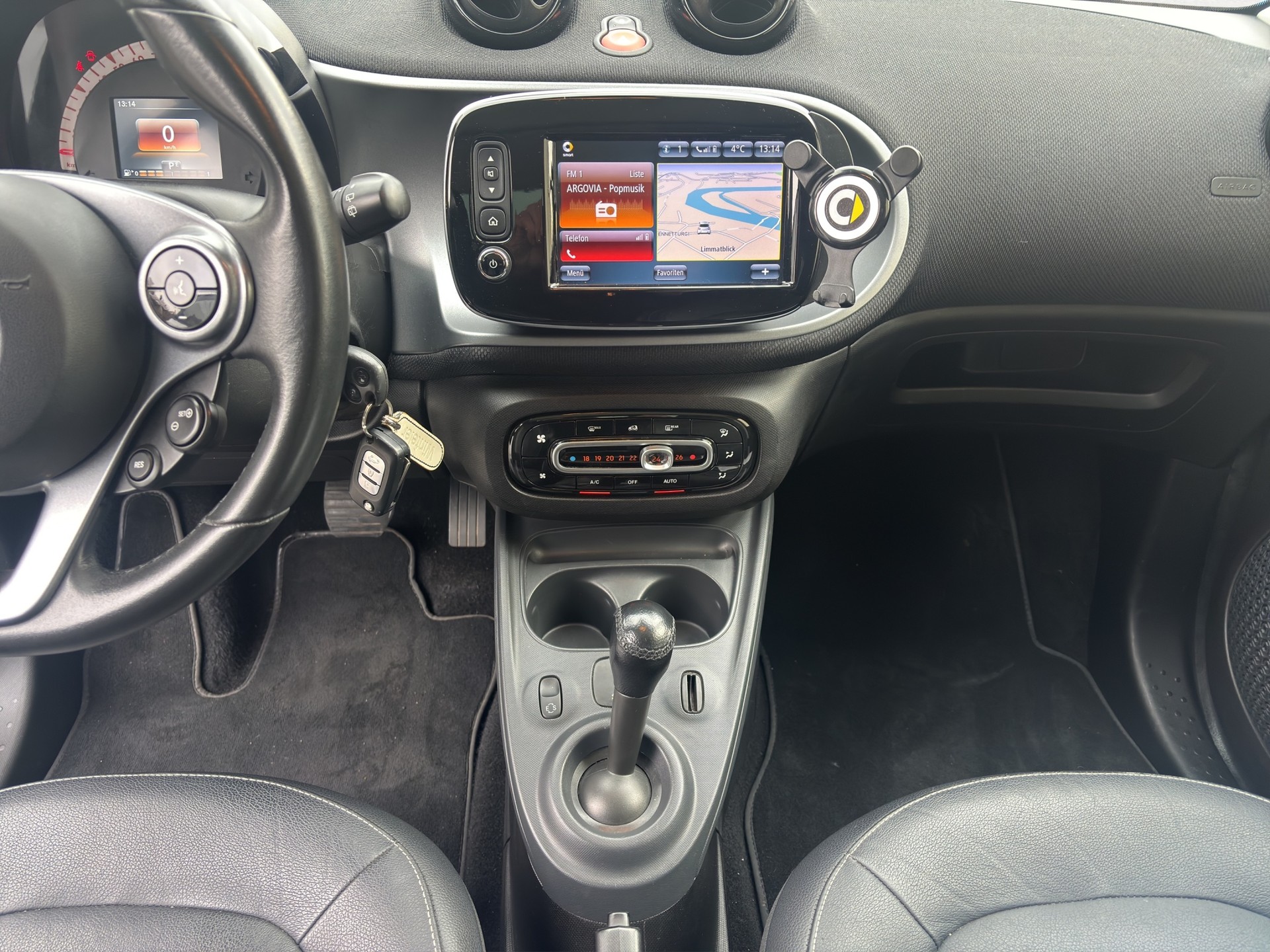 SMART forfour prime twinamic, CH Fahrzeug, Ledersitze, Leasing ab CHF 92.50-image-14