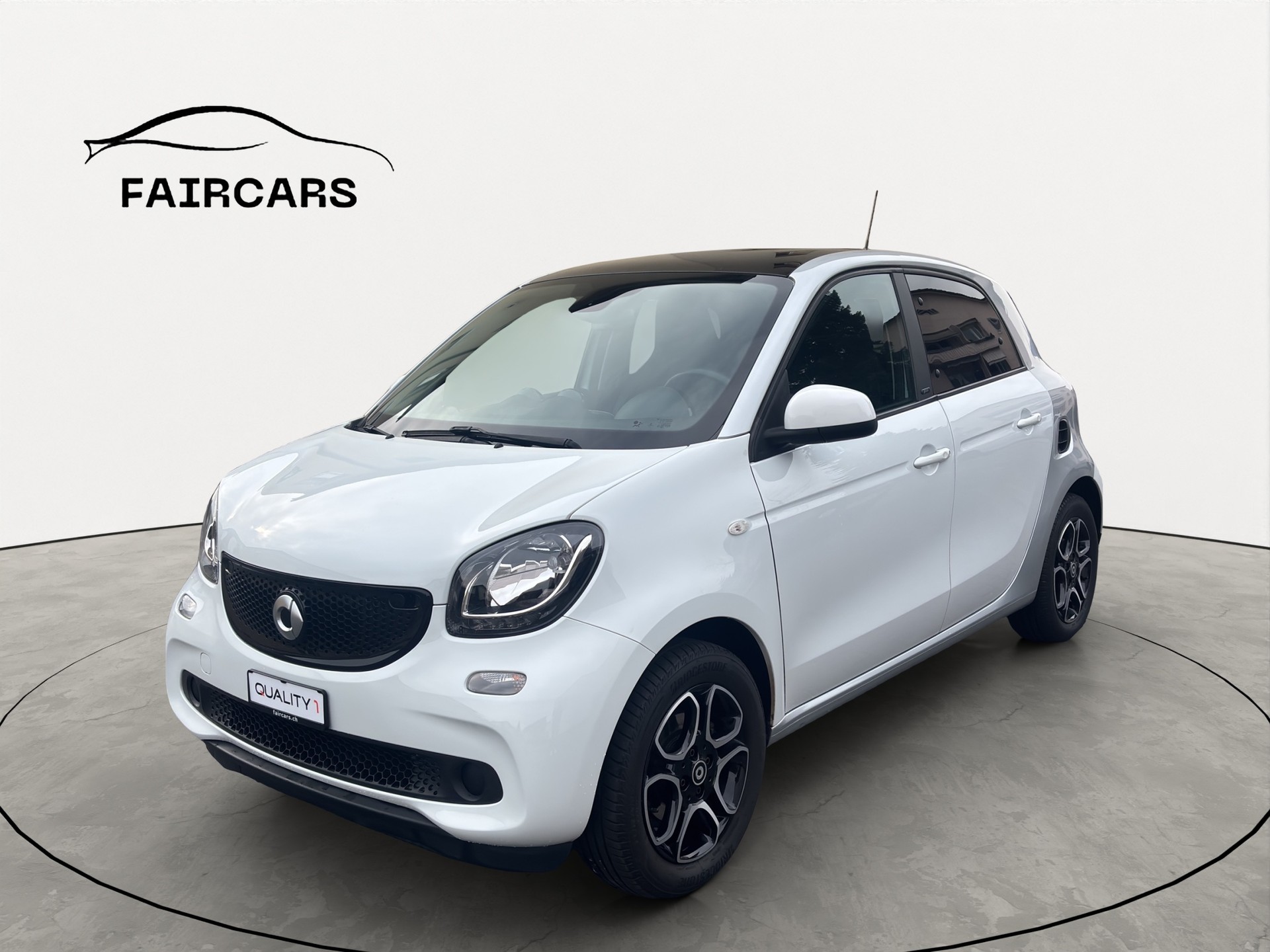 SMART forfour prime twinamic, CH Fahrzeug, Ledersitze, Leasing ab CHF 92.50-image-1