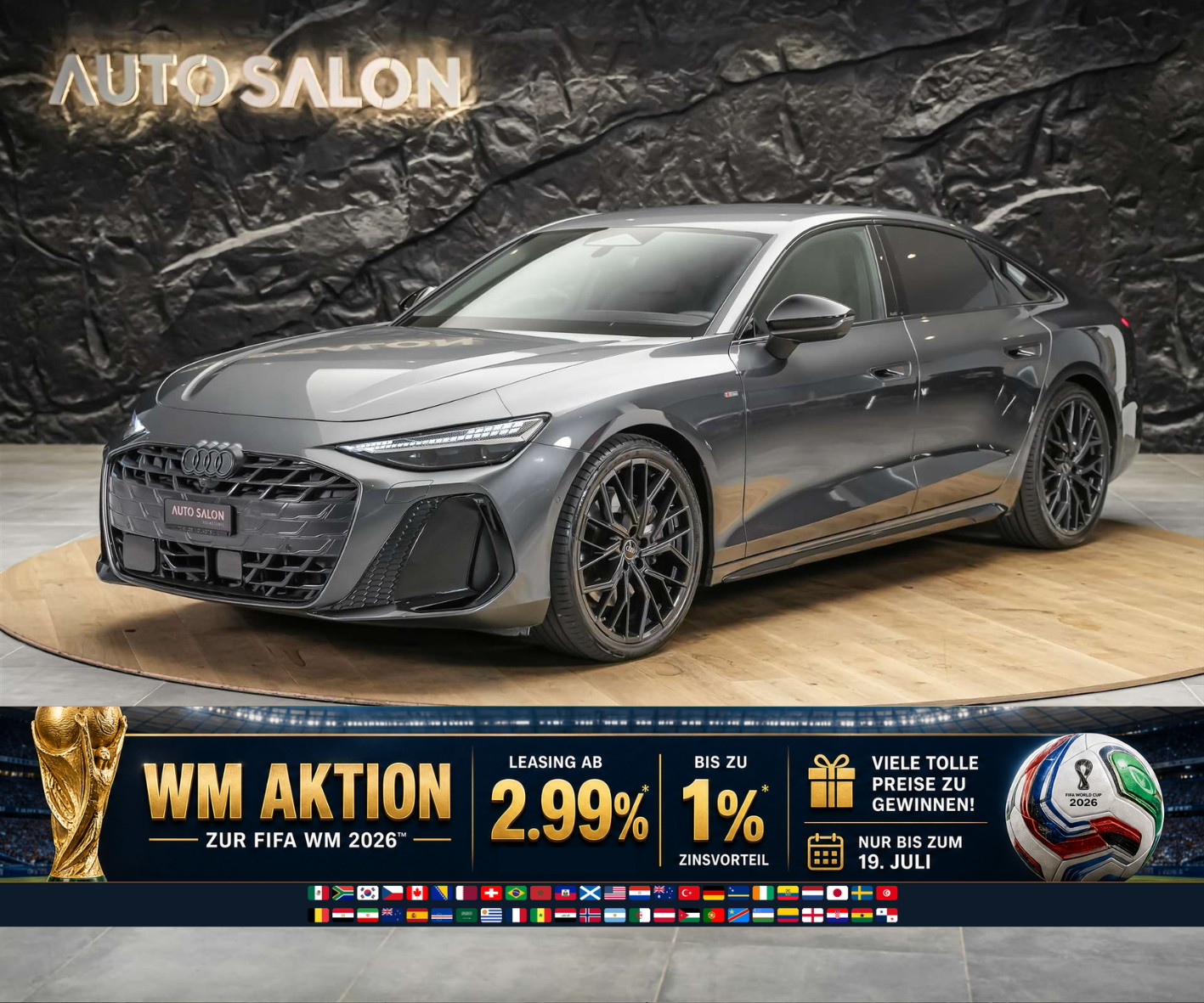 AUDI A6 2.0 TDI quattro S-Tronic *EDITION ONE*Werksgarantie*360° Kamera*Abstandsregler*-image-0